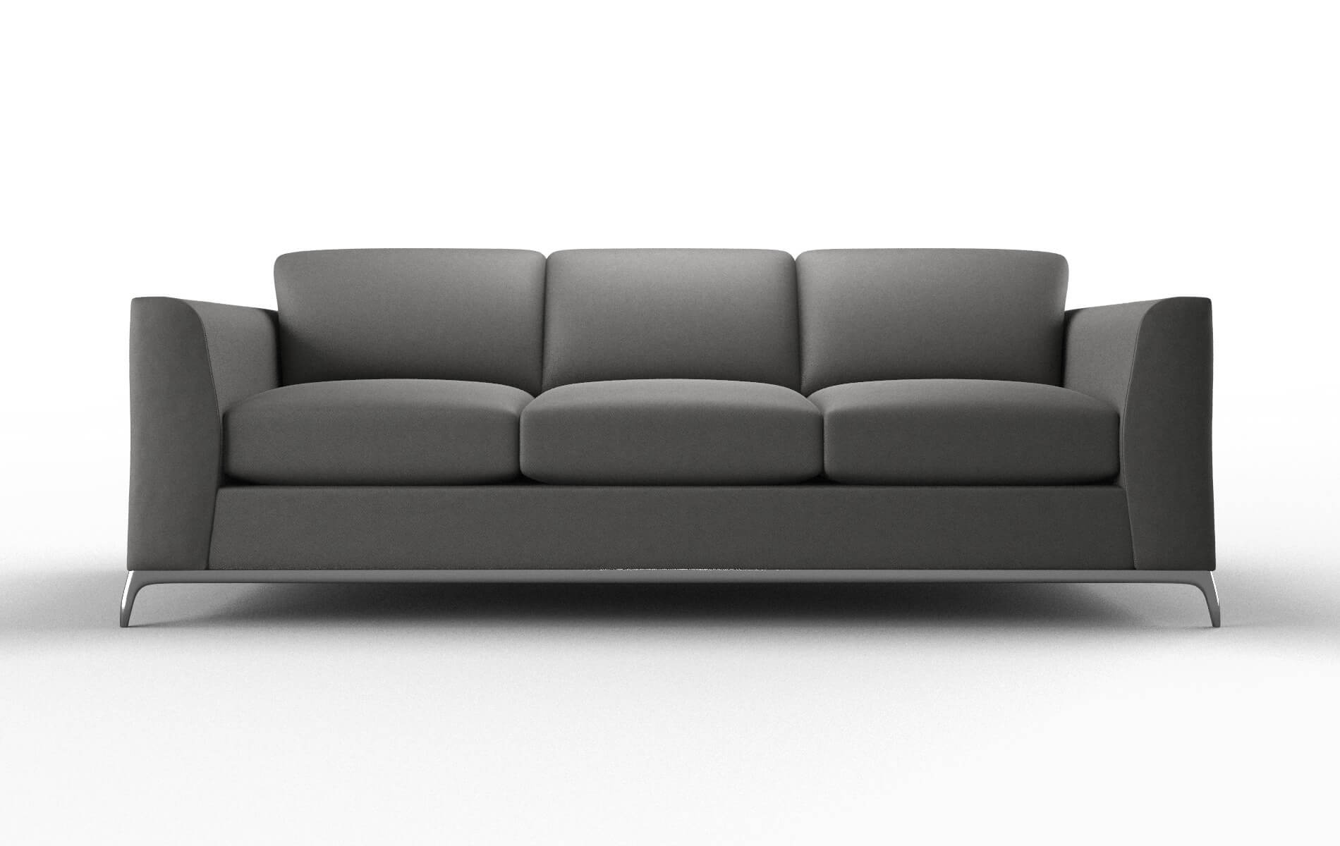 Toronto Rocket Charcoal Sofa metal legs 1