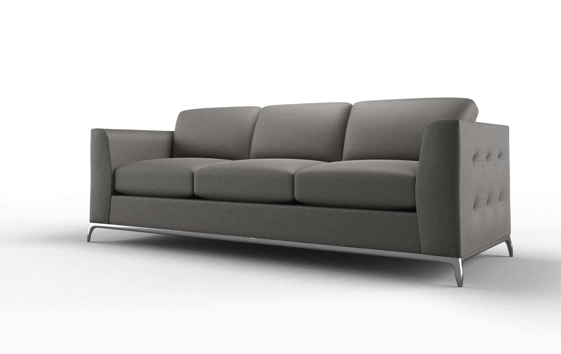 Toronto Rocket Charcoal Sofa metal legs 4