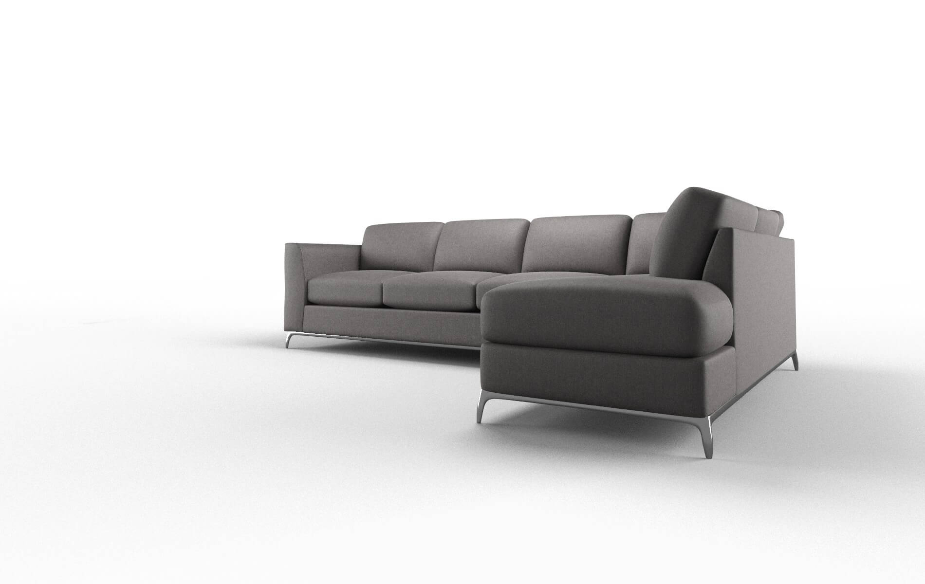 Toronto Sasha Grey Panel metal legs 4