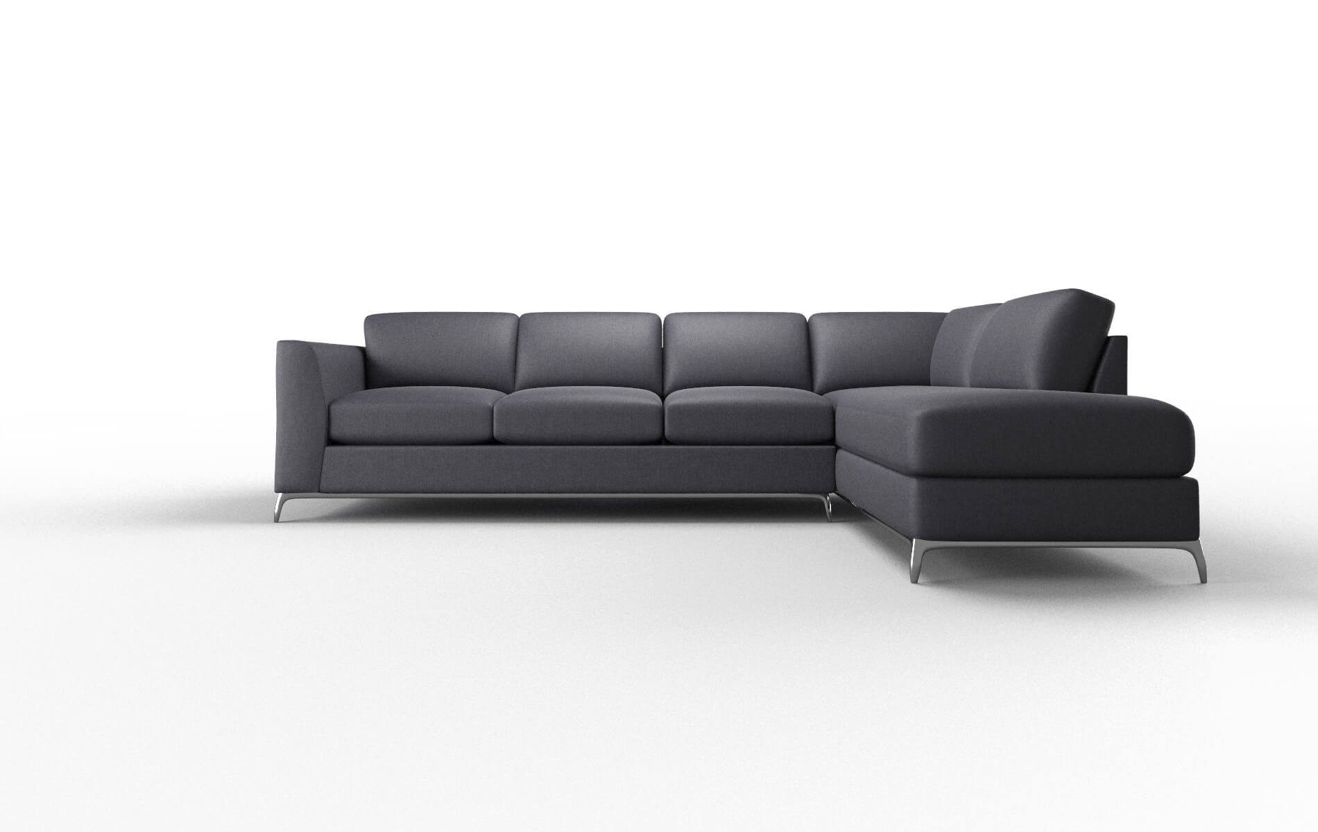 Toronto Sasha navy Panel Metal Legs  1