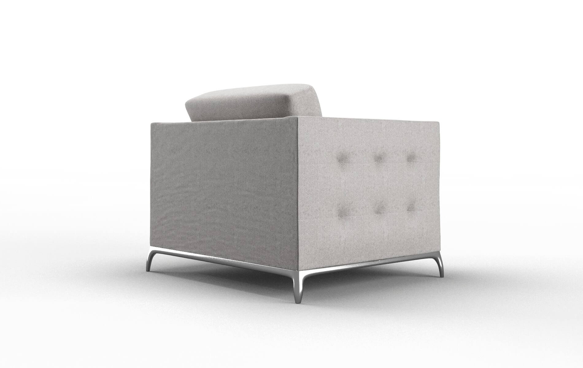 Toronto Sasha Silver Chair metal legs 5