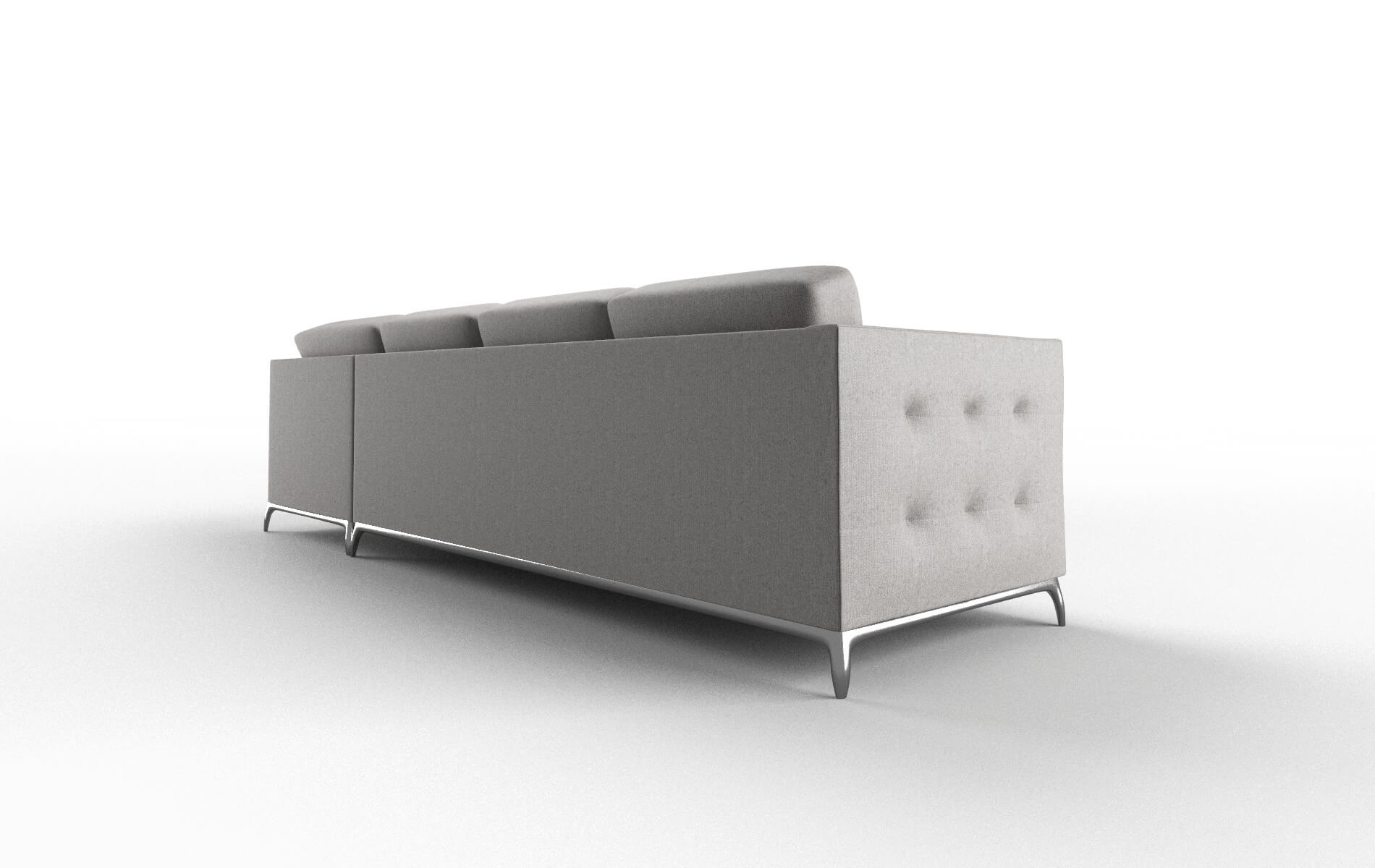 Toronto Sasha Silver Panel metal legs 5