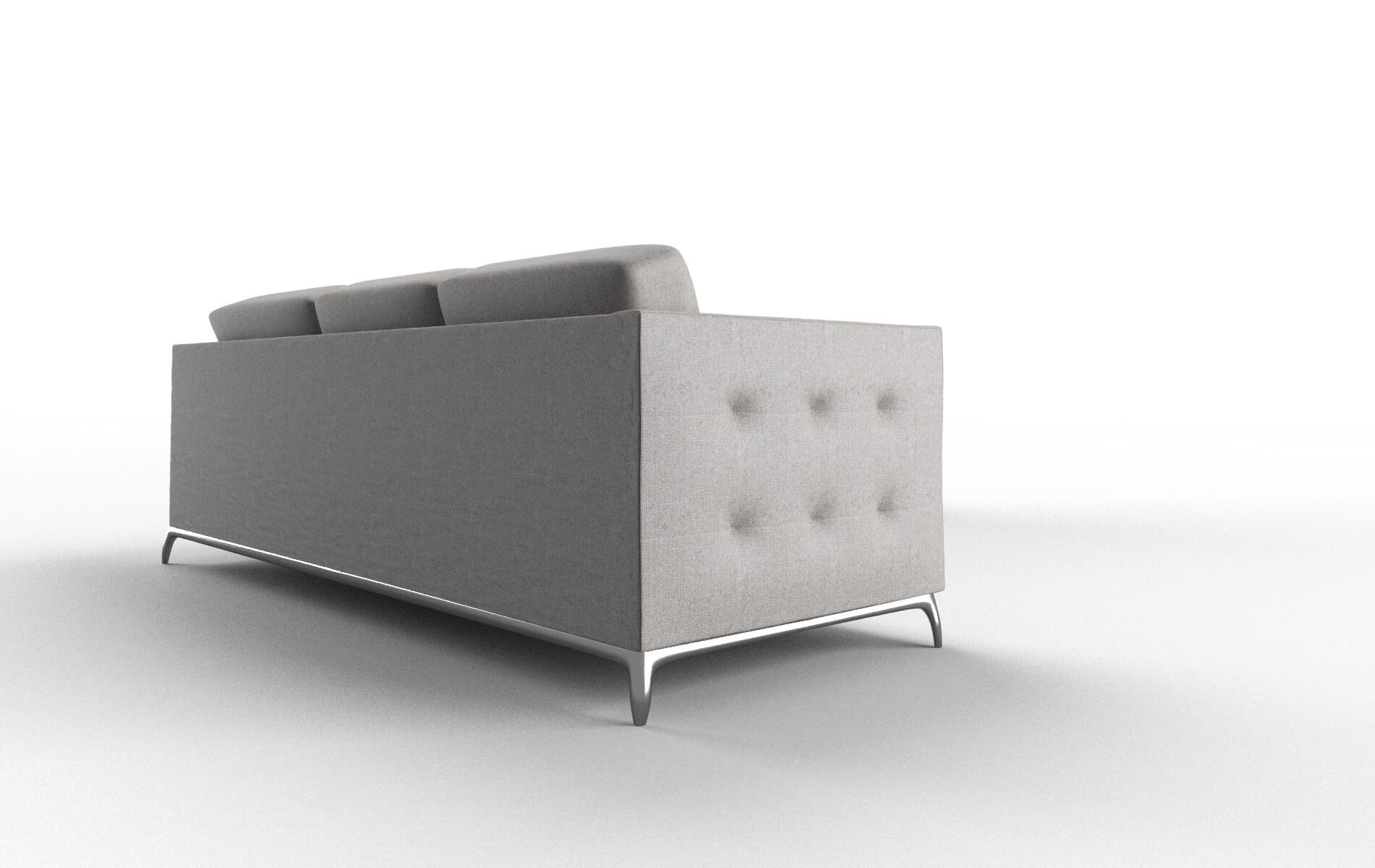 Toronto Sasha Silver Sectional metal legs 3