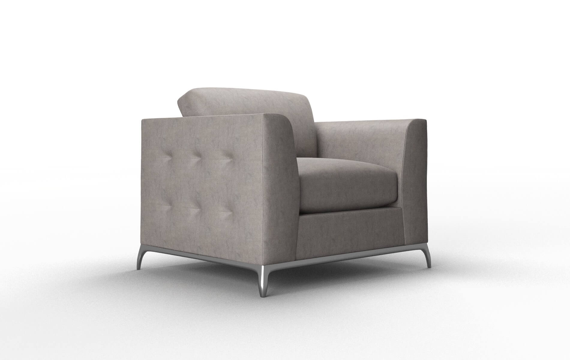 Toronto Suave Slate Chair metal legs 2