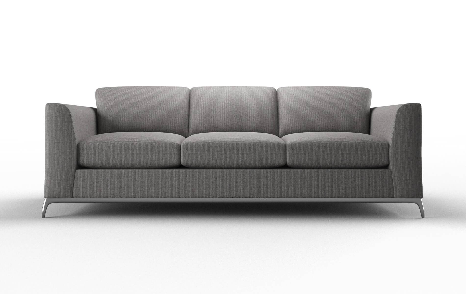 Toronto Terrain Oatmeal Sofa metal legs 1