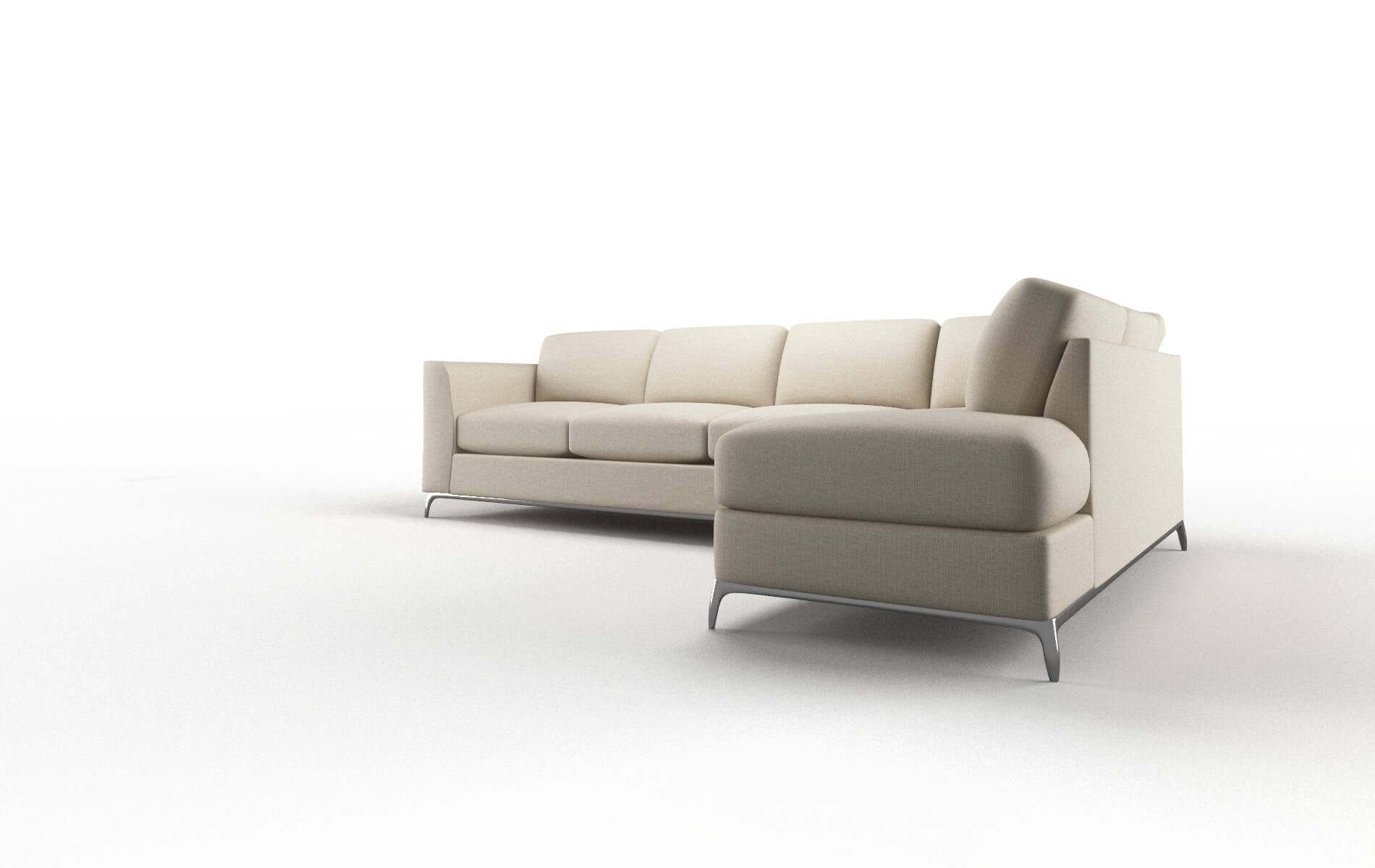 Toronto Urban_d Silver Panel metal legs 4