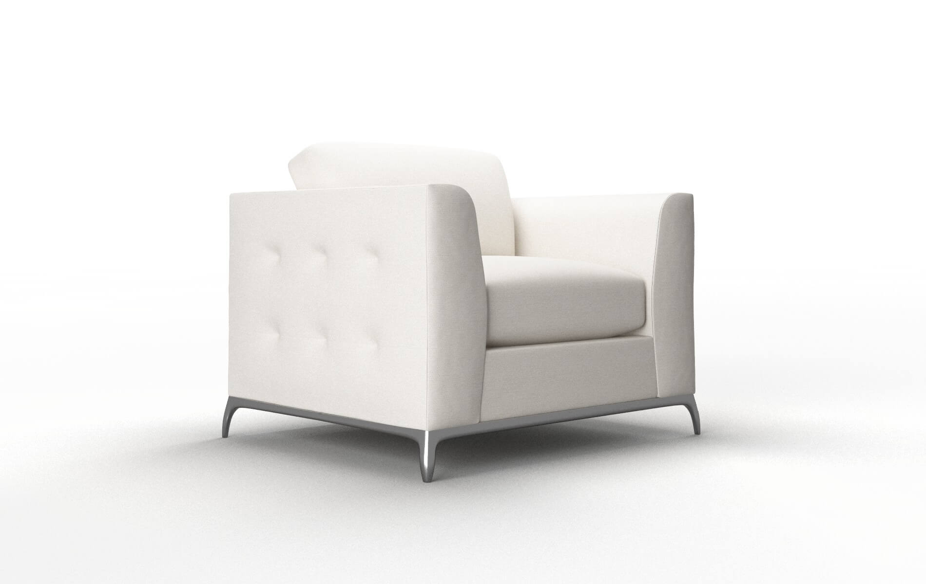 Toronto Venice Eggshell Chair metal legs 2