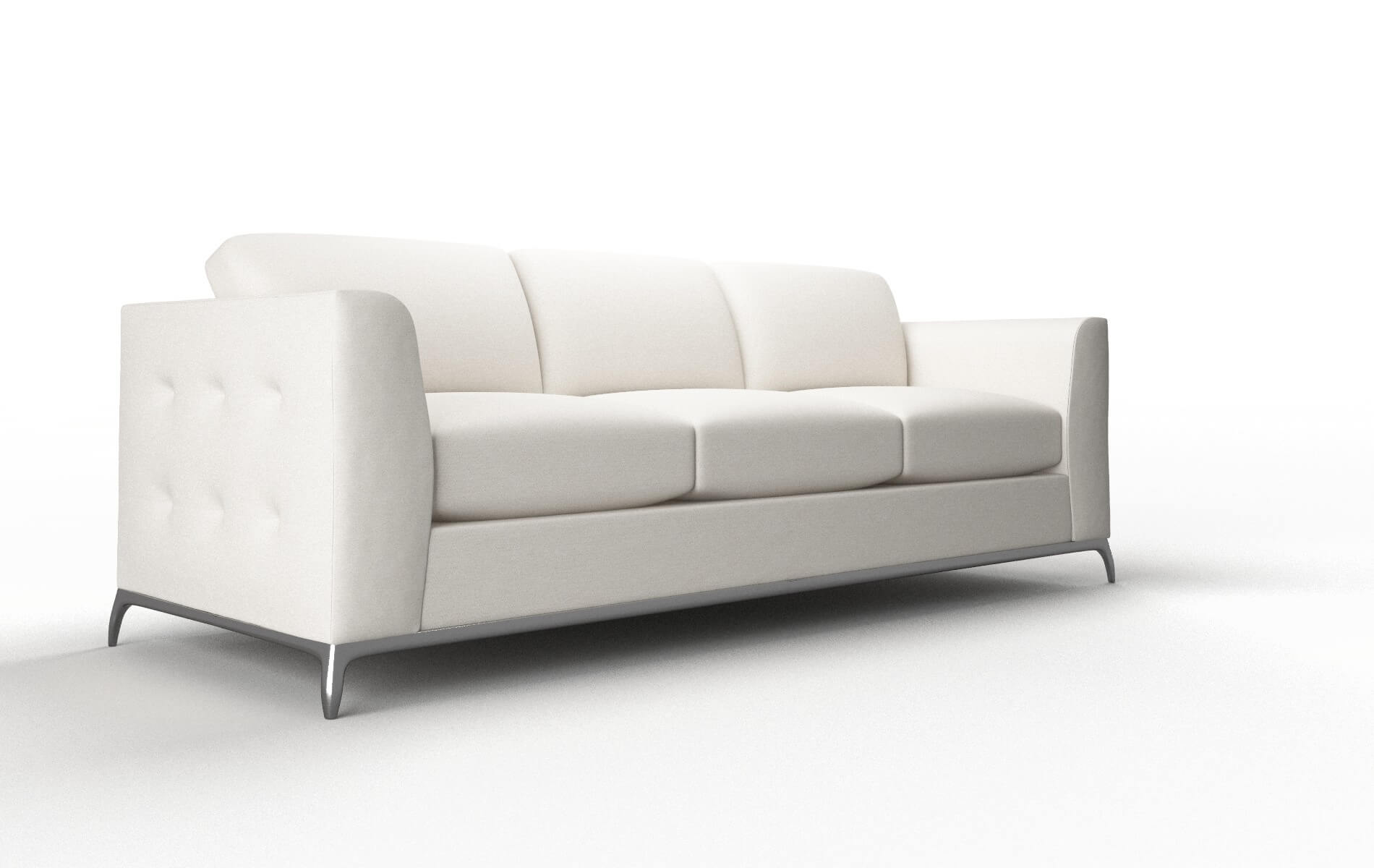 Toronto Venice Eggshell Sofa metal legs 2