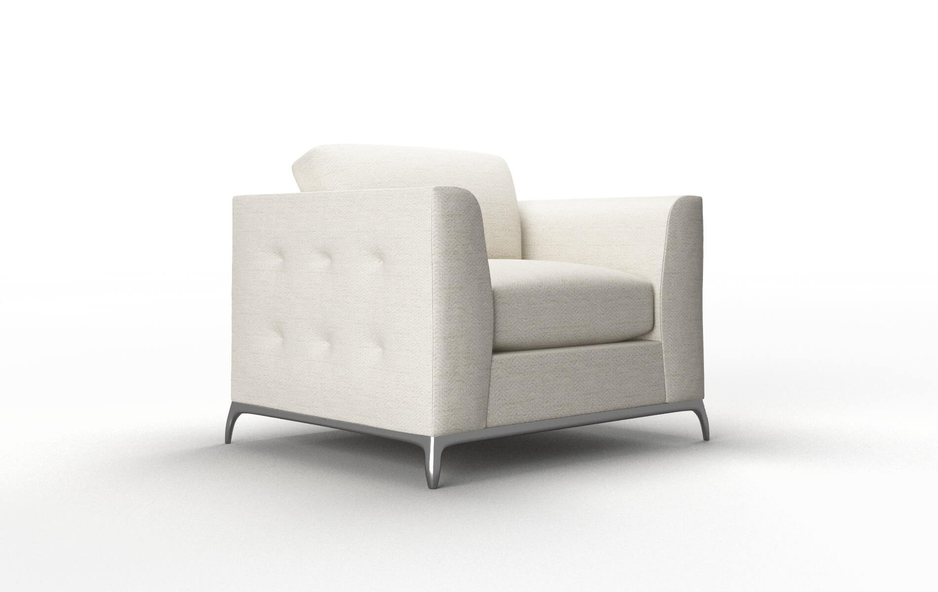 Toronto Venus Cream Chair metal legs 2