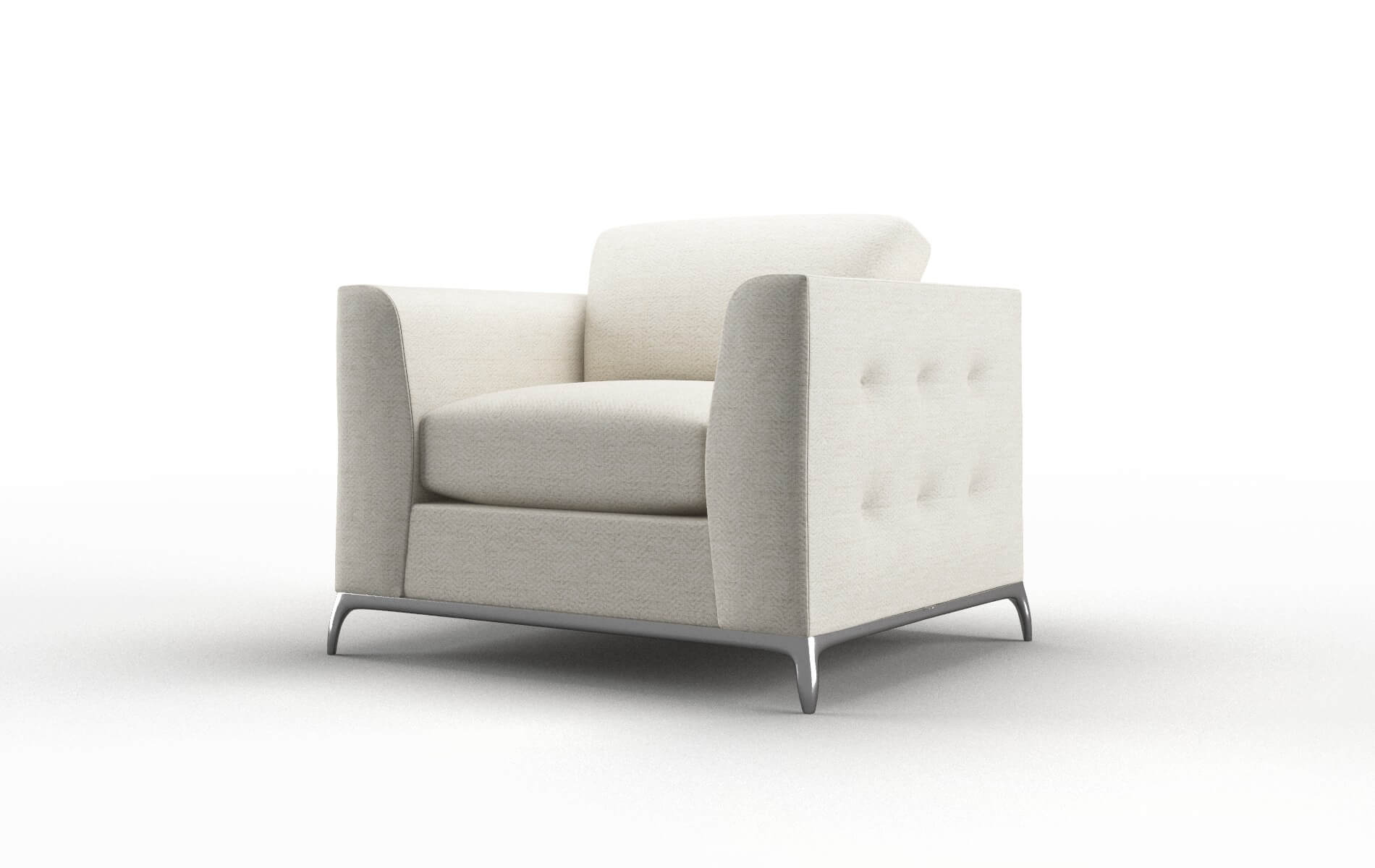 Toronto Venus Cream Chair metal legs 4