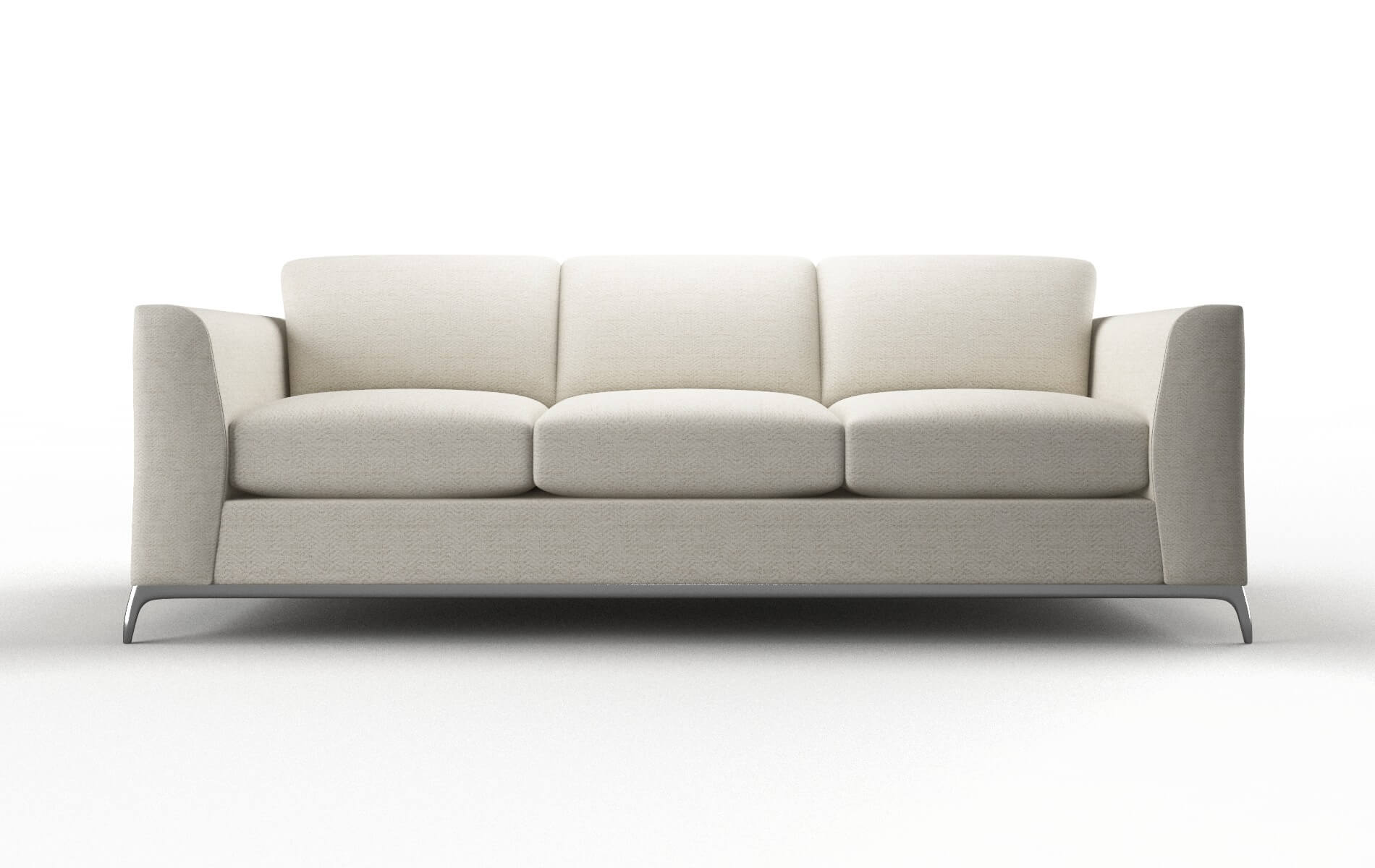 Toronto Venus Cream Sofa metal legs 1