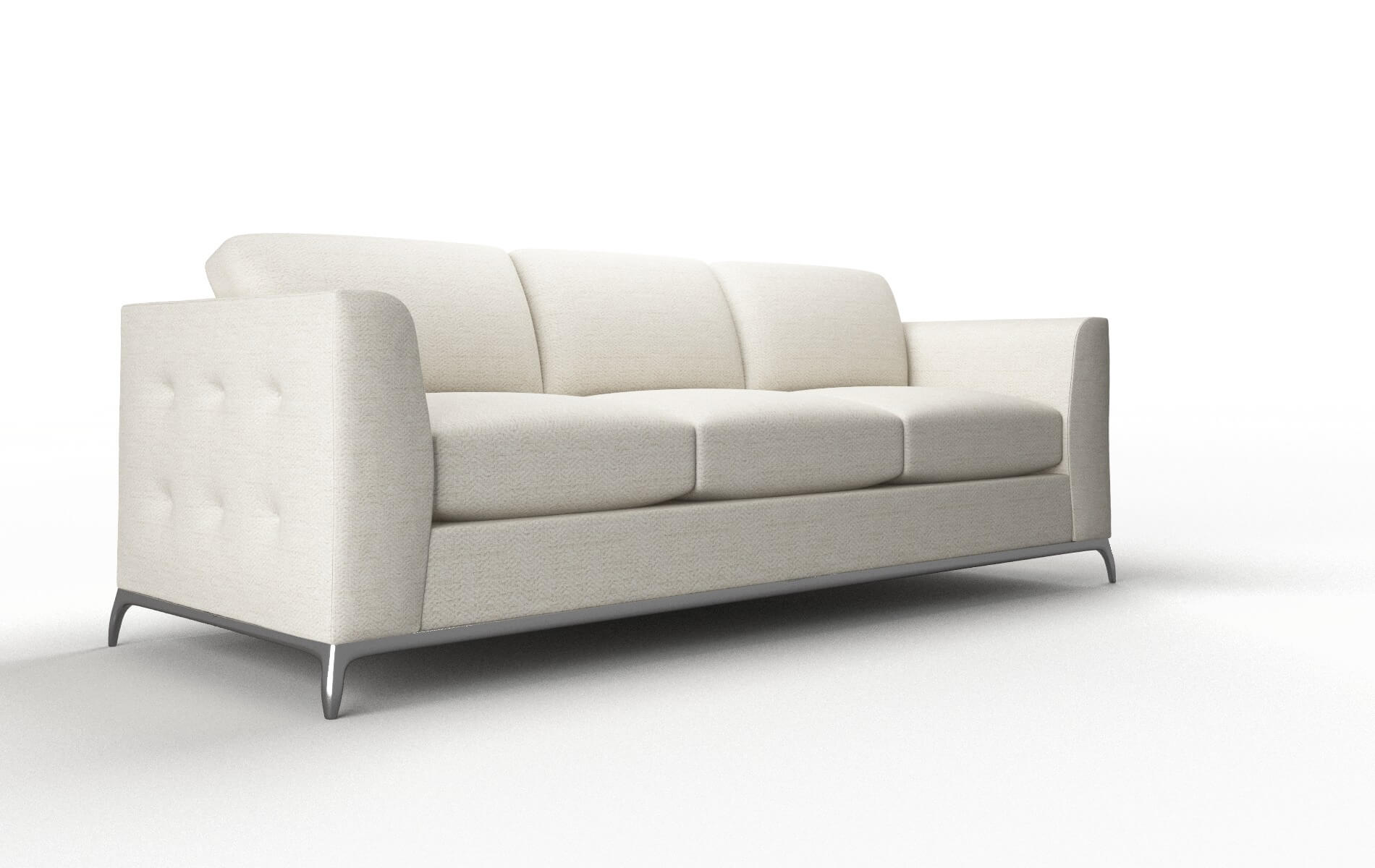 Toronto Venus Cream Sofa metal legs 2