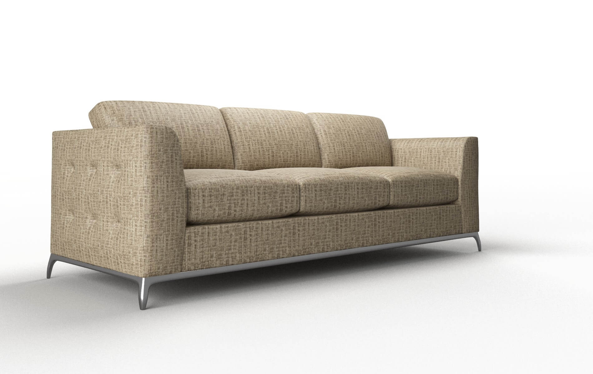 Toronto Venus Mocha Sofa metal legs 2