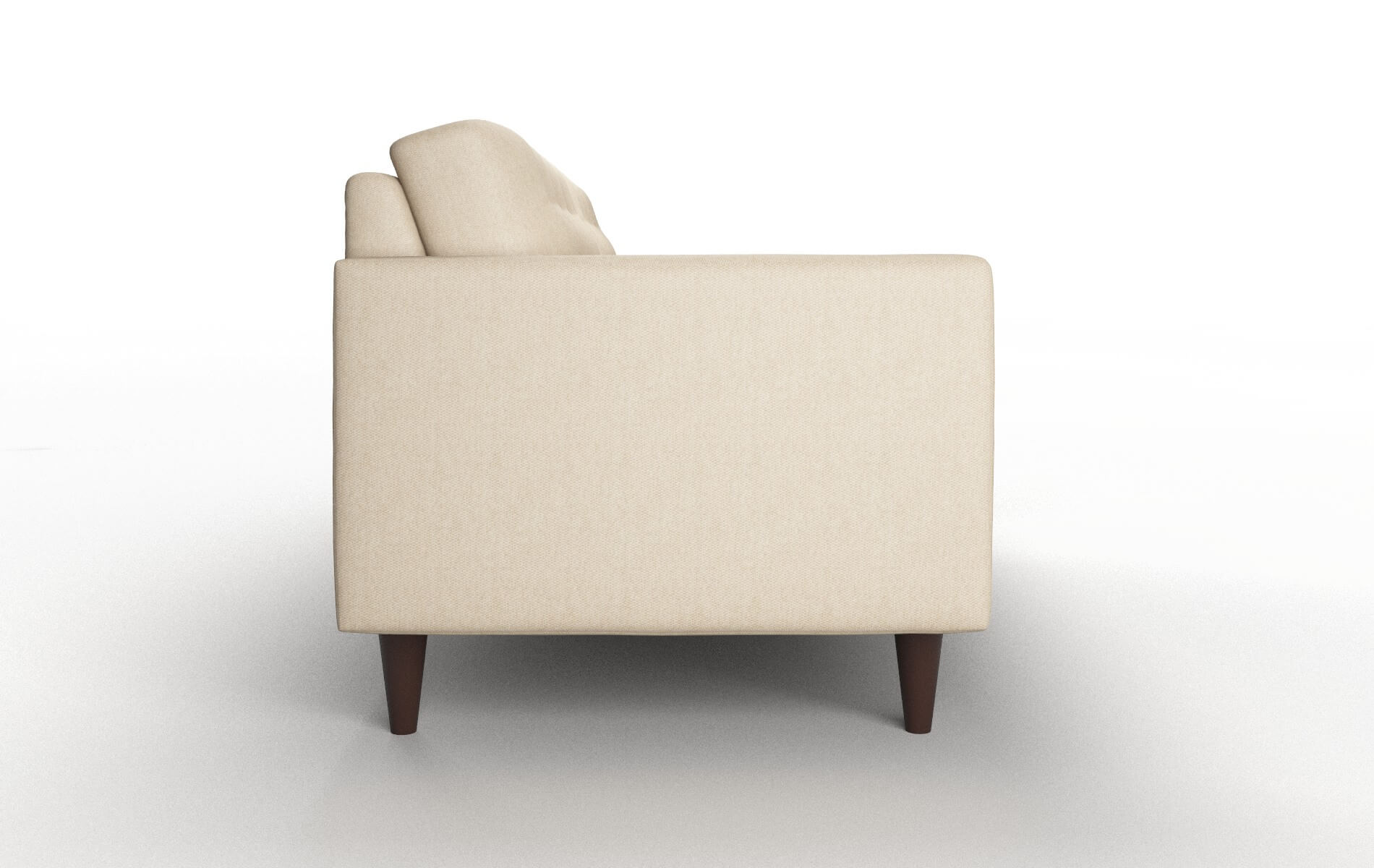 Turin Avenger Burlap Sofa espresso legs 3