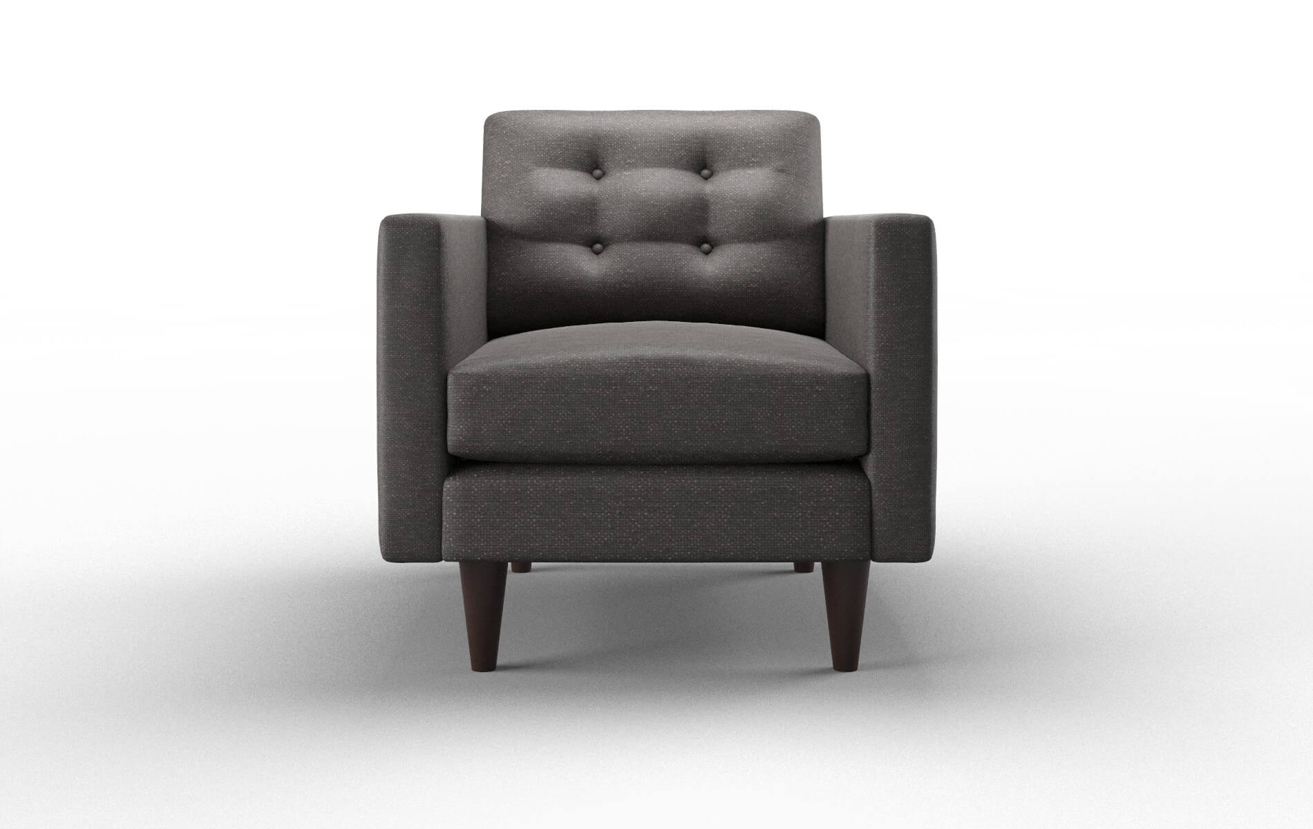 Turin Avenger Denim Chair espresso legs 1