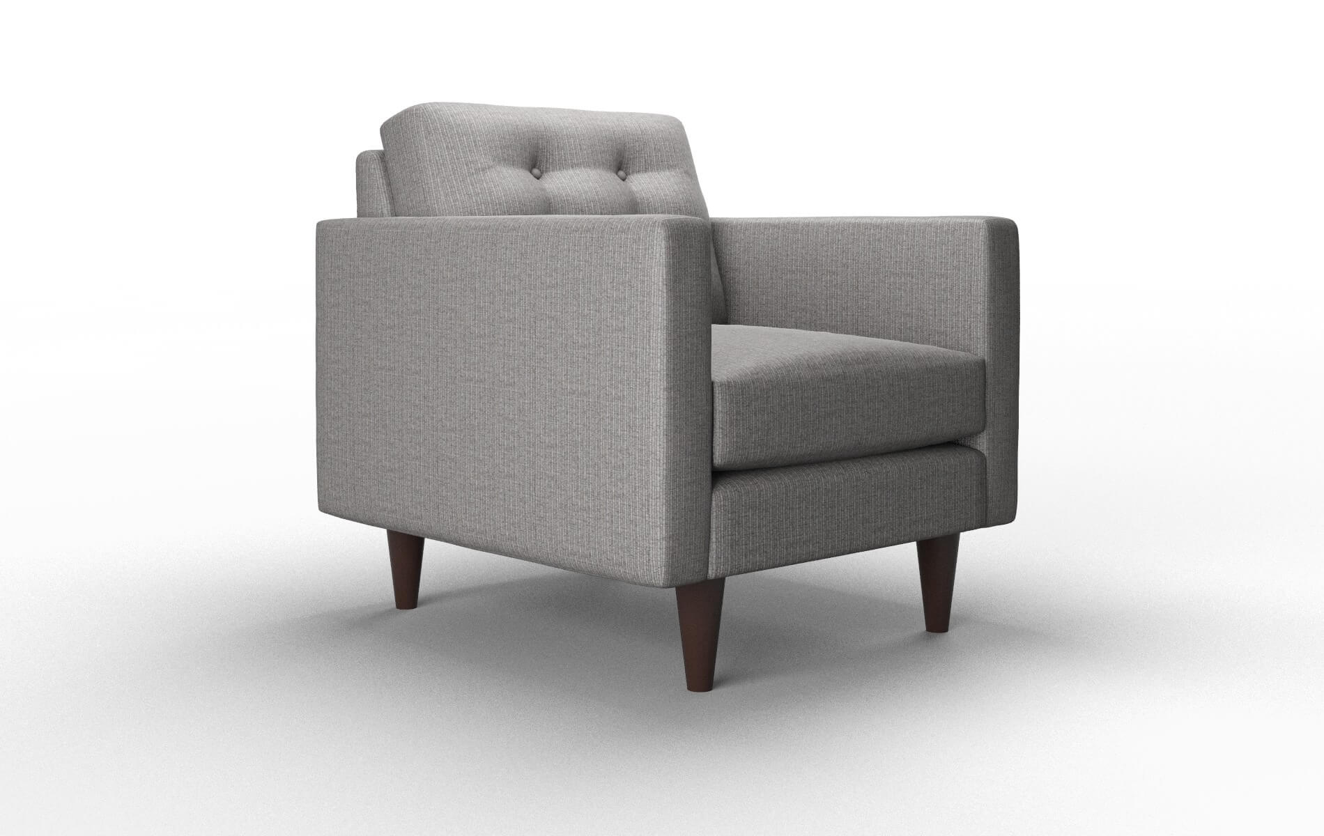 Turin Avenger Zinc Chair espresso legs 2