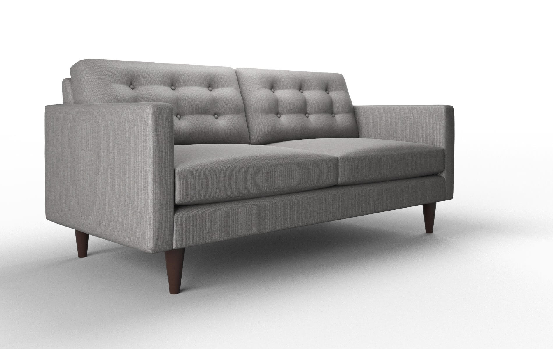 Turin Avenger Zinc Sofa espresso legs 2