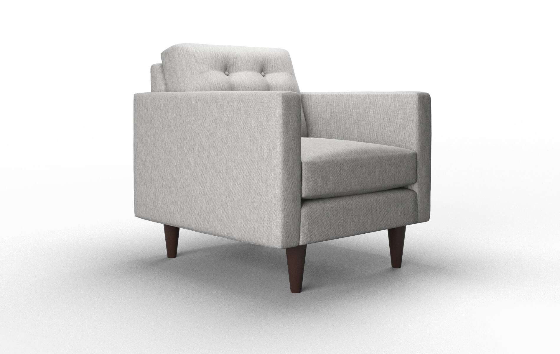 Turin Bungalow Graphite Chair espresso legs 2