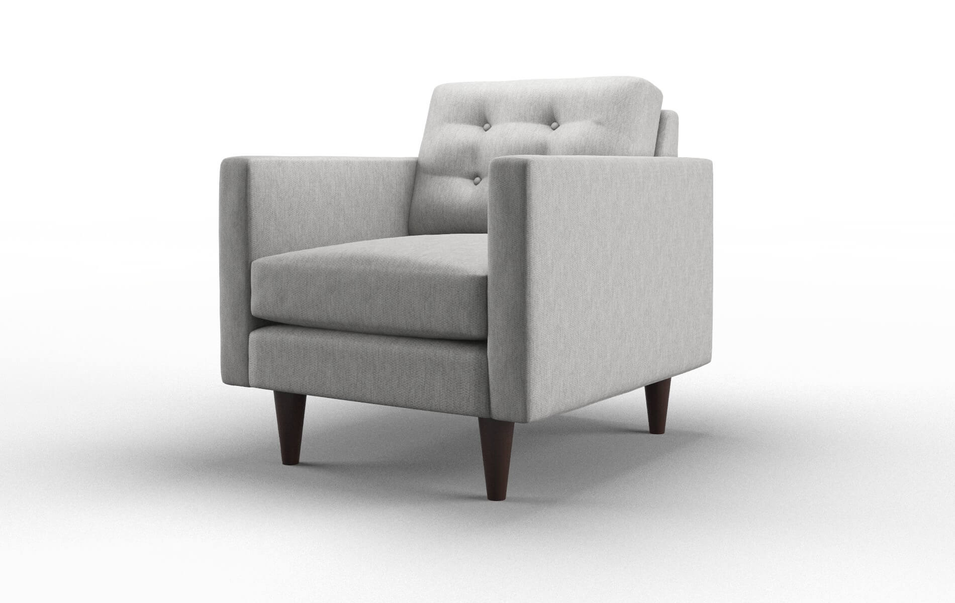 Turin Bungalow Graphite Chair espresso legs 4