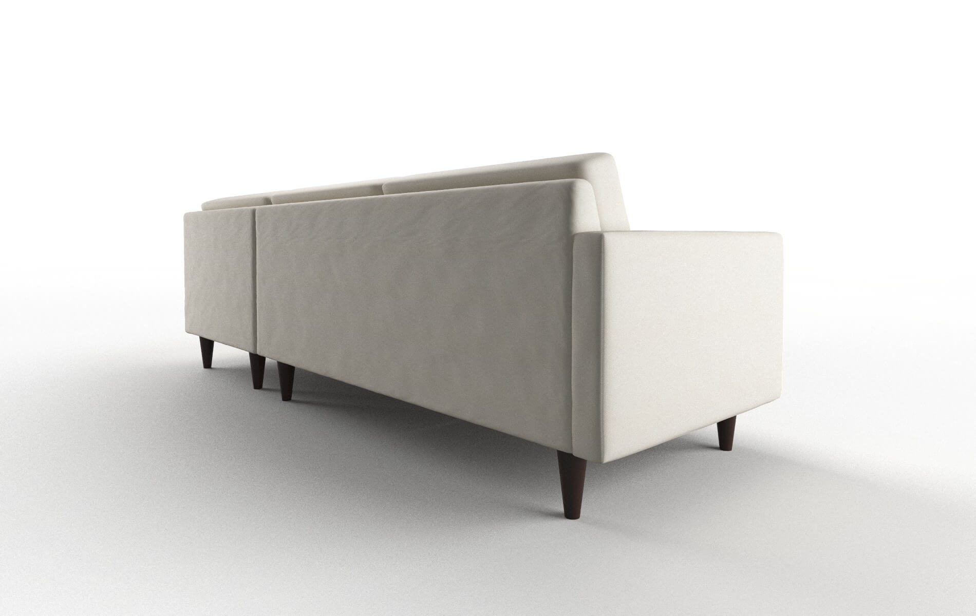 Turin Bungalow Ivory Panel espresso legs 5