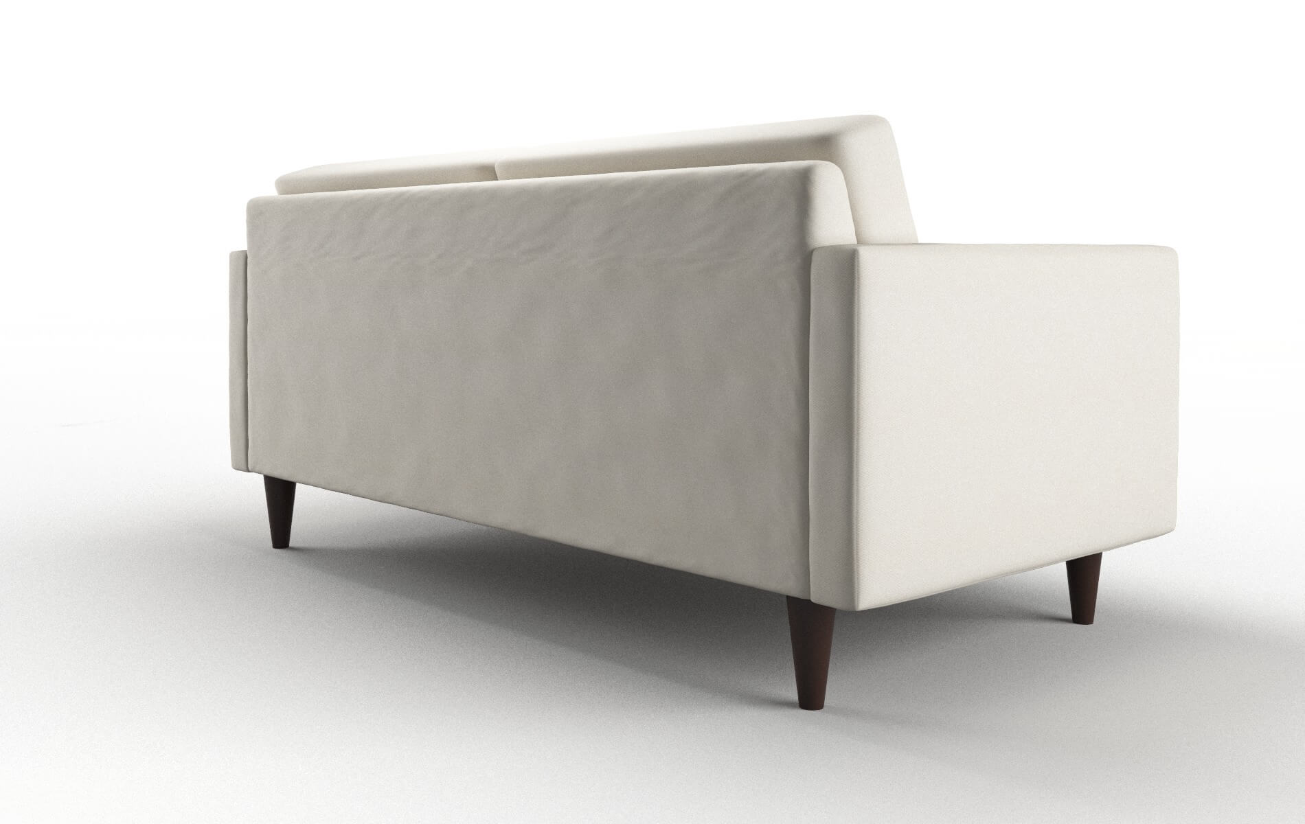 Turin Bungalow Ivory Sofa espresso legs 5
