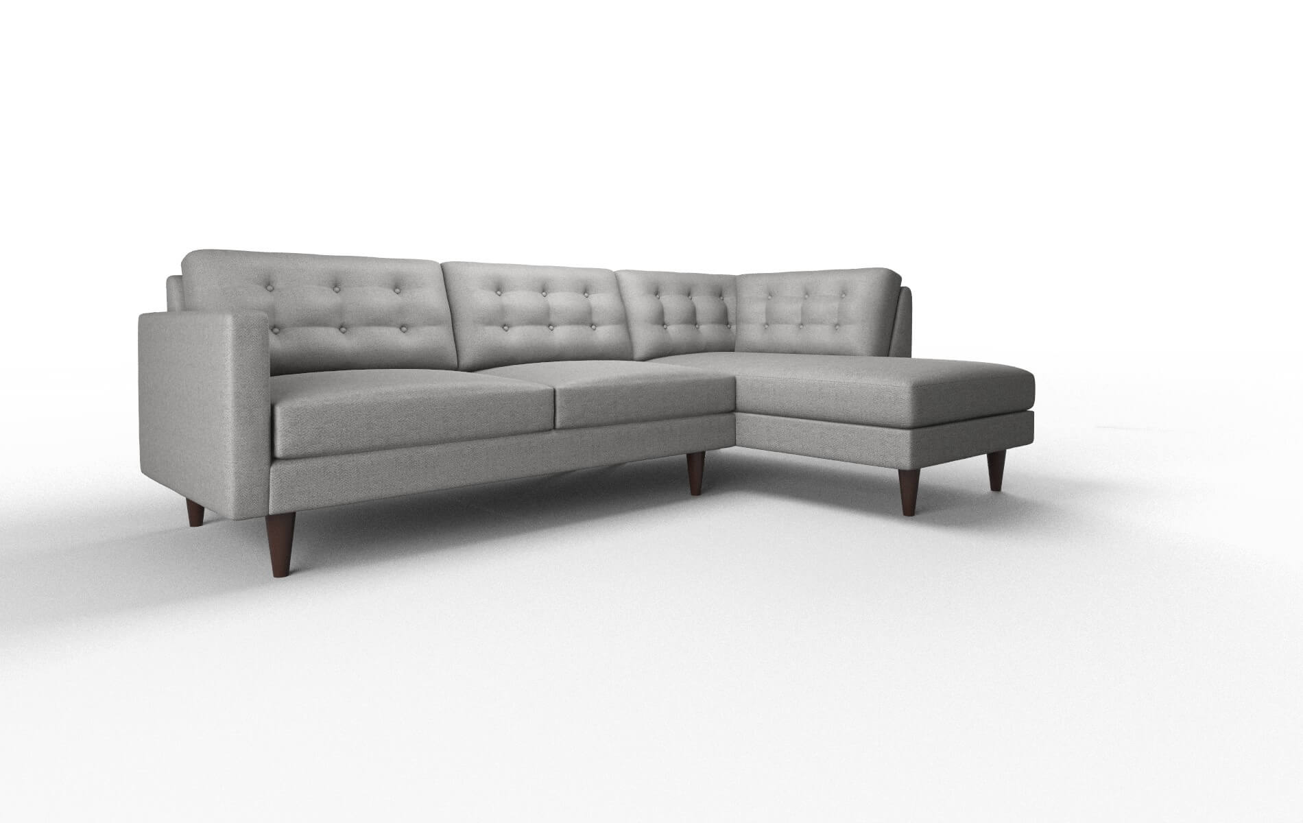 Turin Catalina Steel Panel espresso legs 2