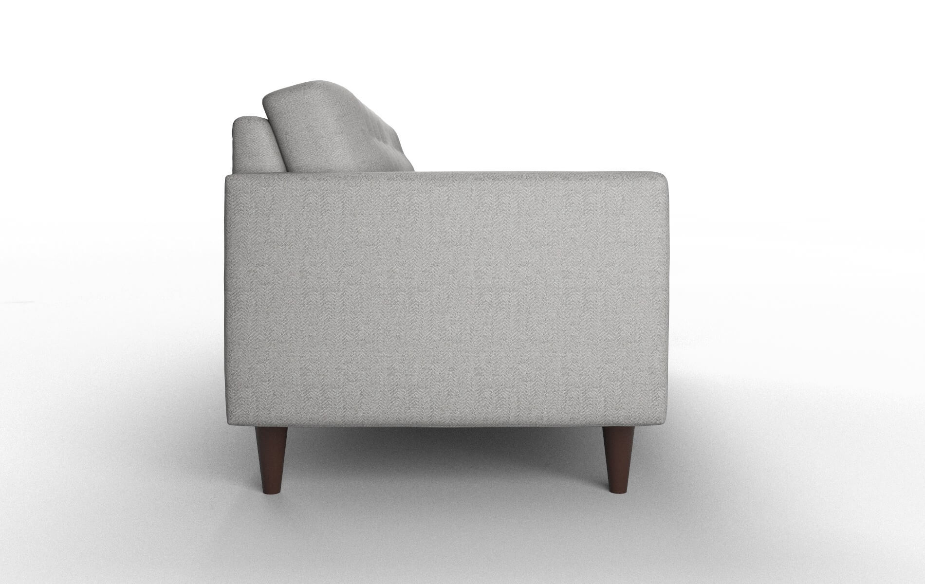 Turin Catalina Steel Sofa espresso legs 3