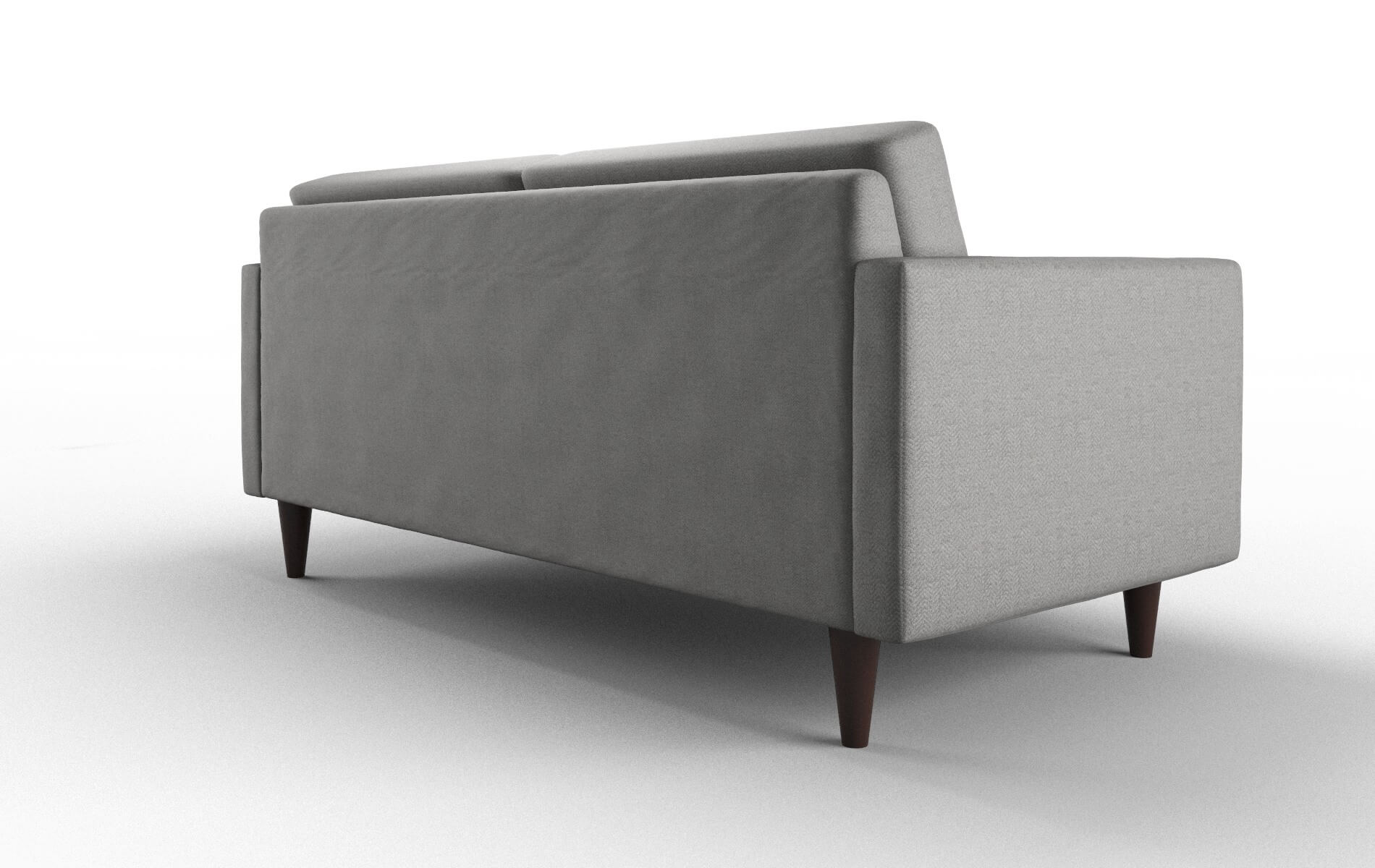 Turin Catalina Steel Sofa espresso legs 5