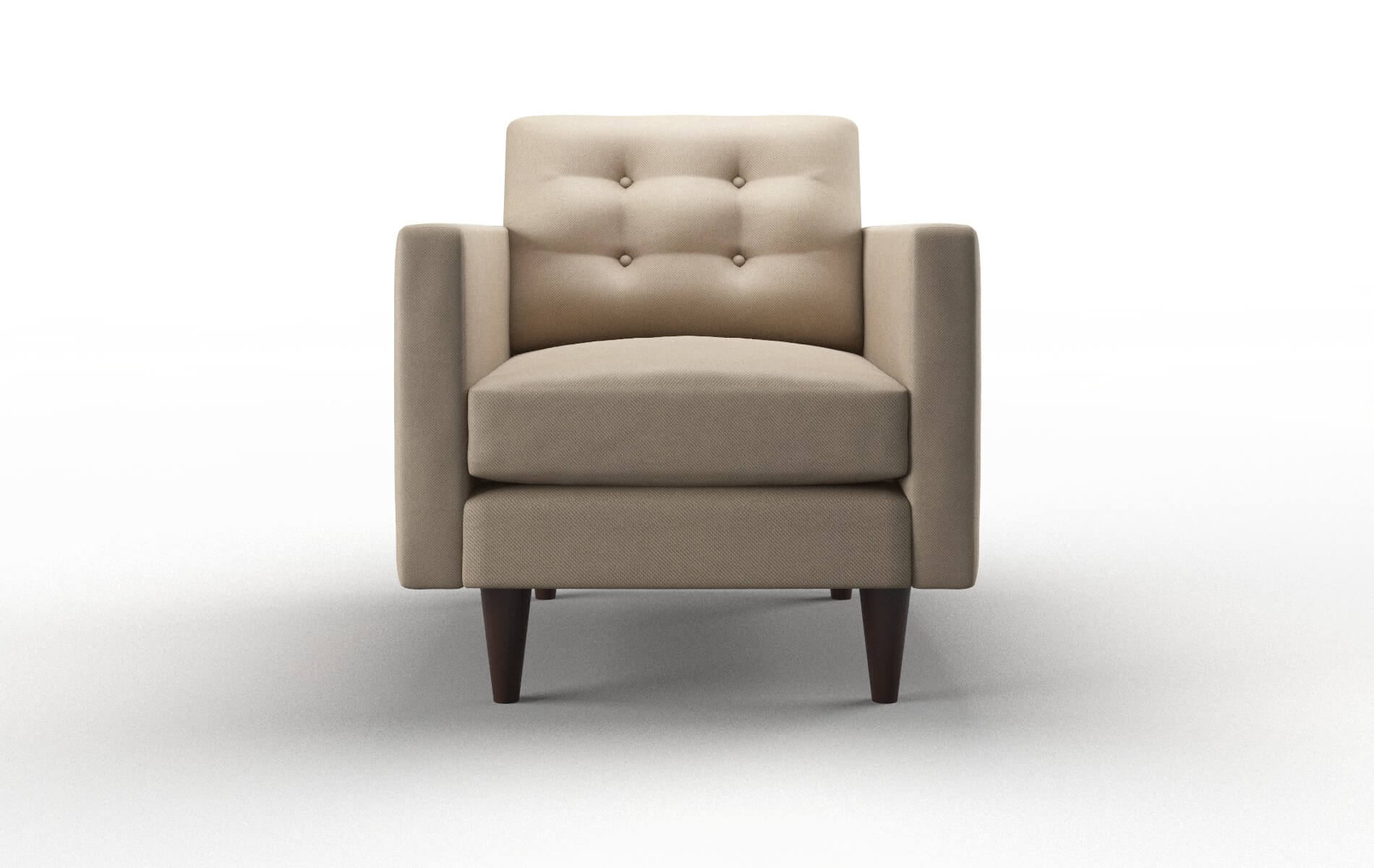 Turin Chance Platinum Chair espresso legs 1