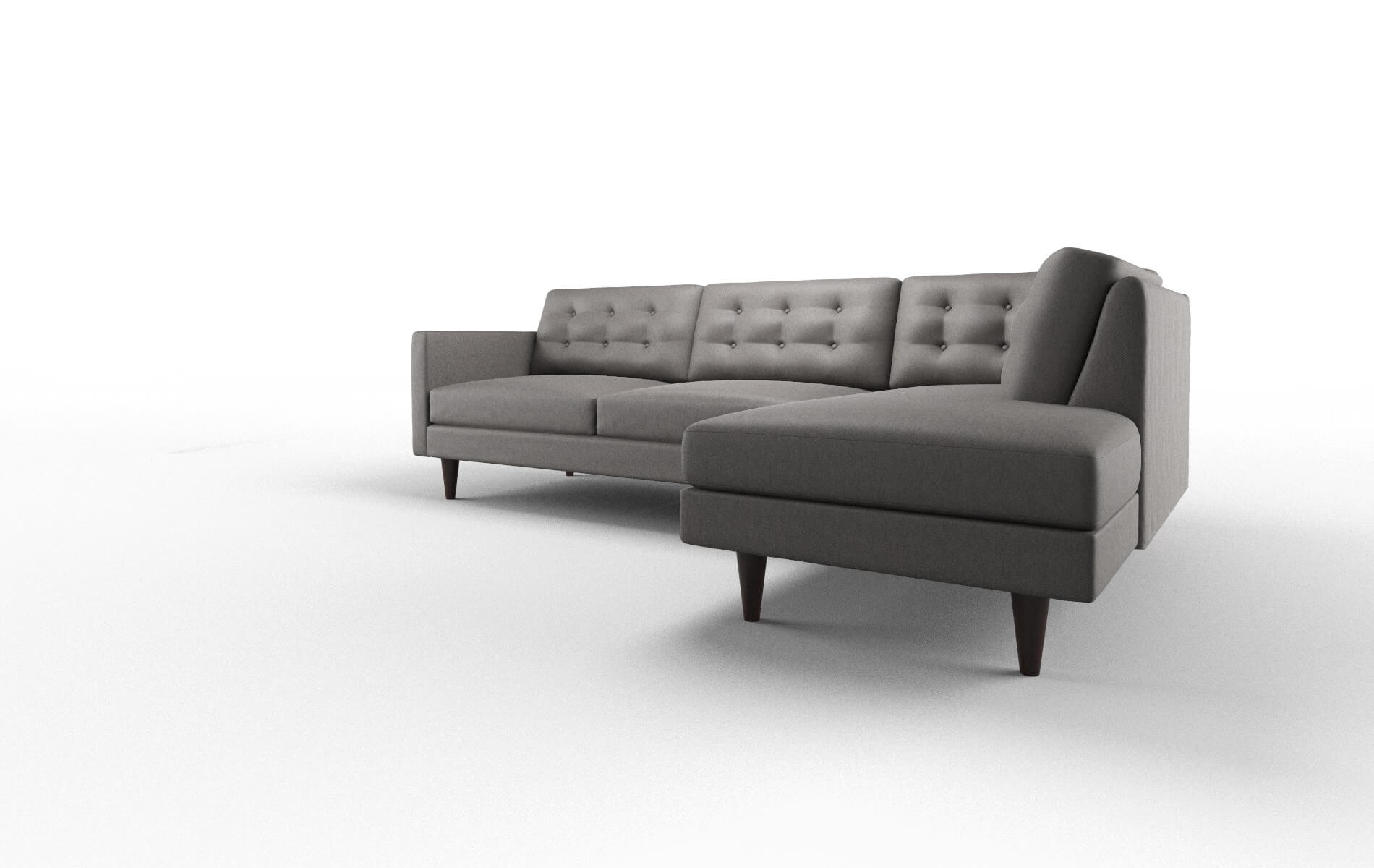 Turin Cosmo Charcoal Panel espresso legs 4