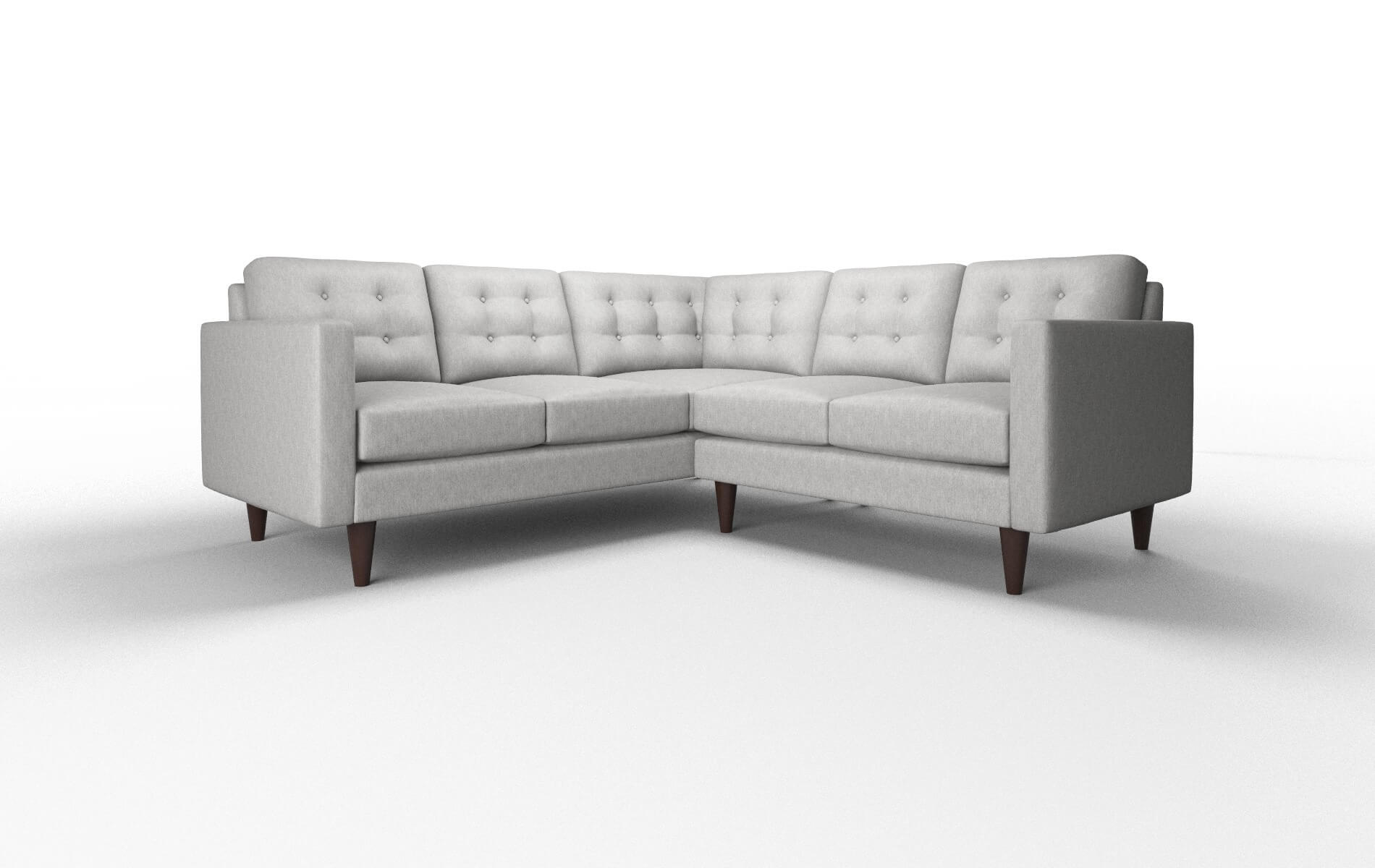 Turin Cosmo Steel Sectional espresso legs 1