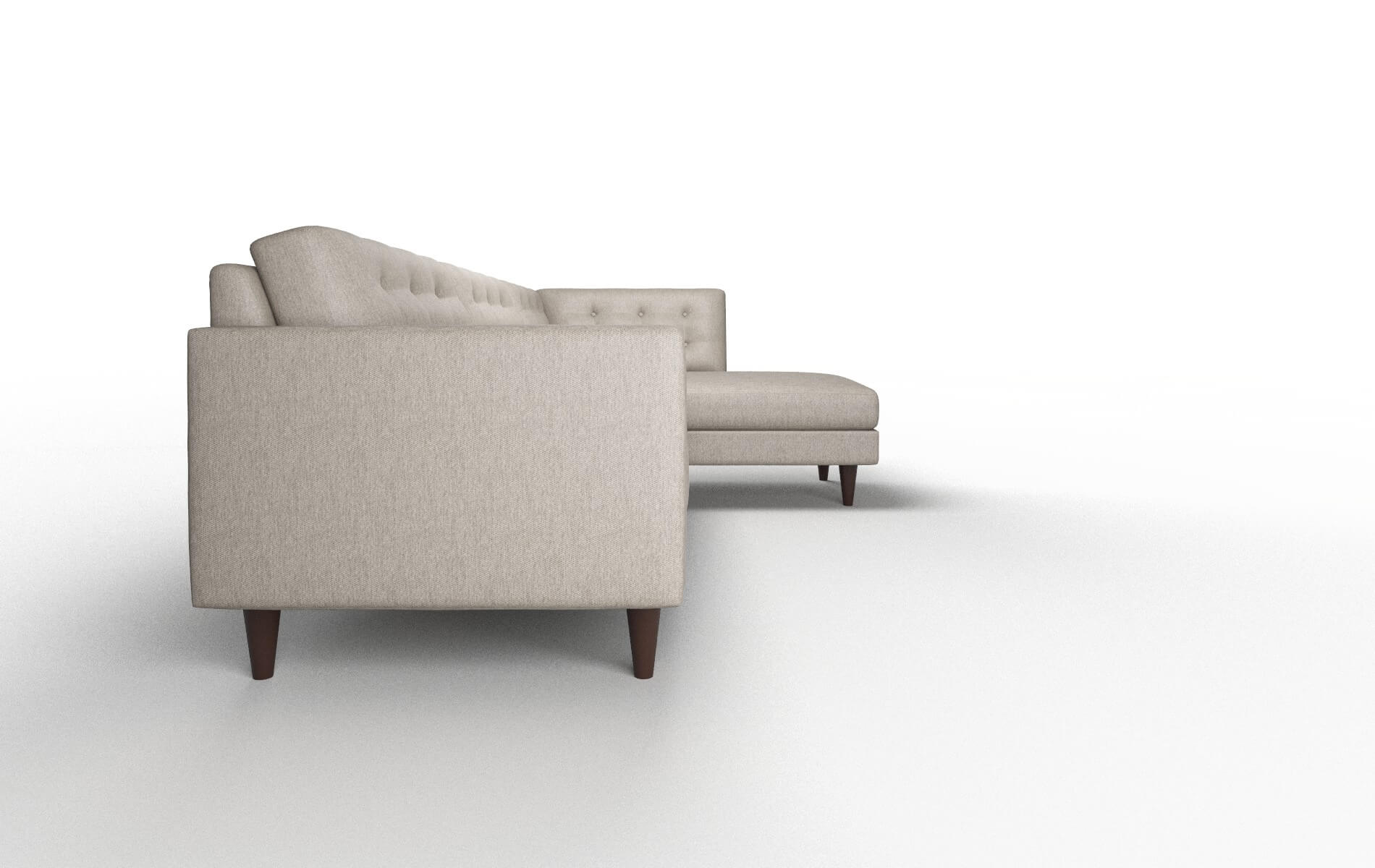 Turin Cosmo Taupe Panel espresso legs 3