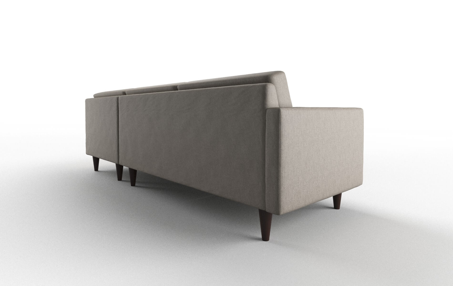 Turin Cosmo Taupe Panel espresso legs 5