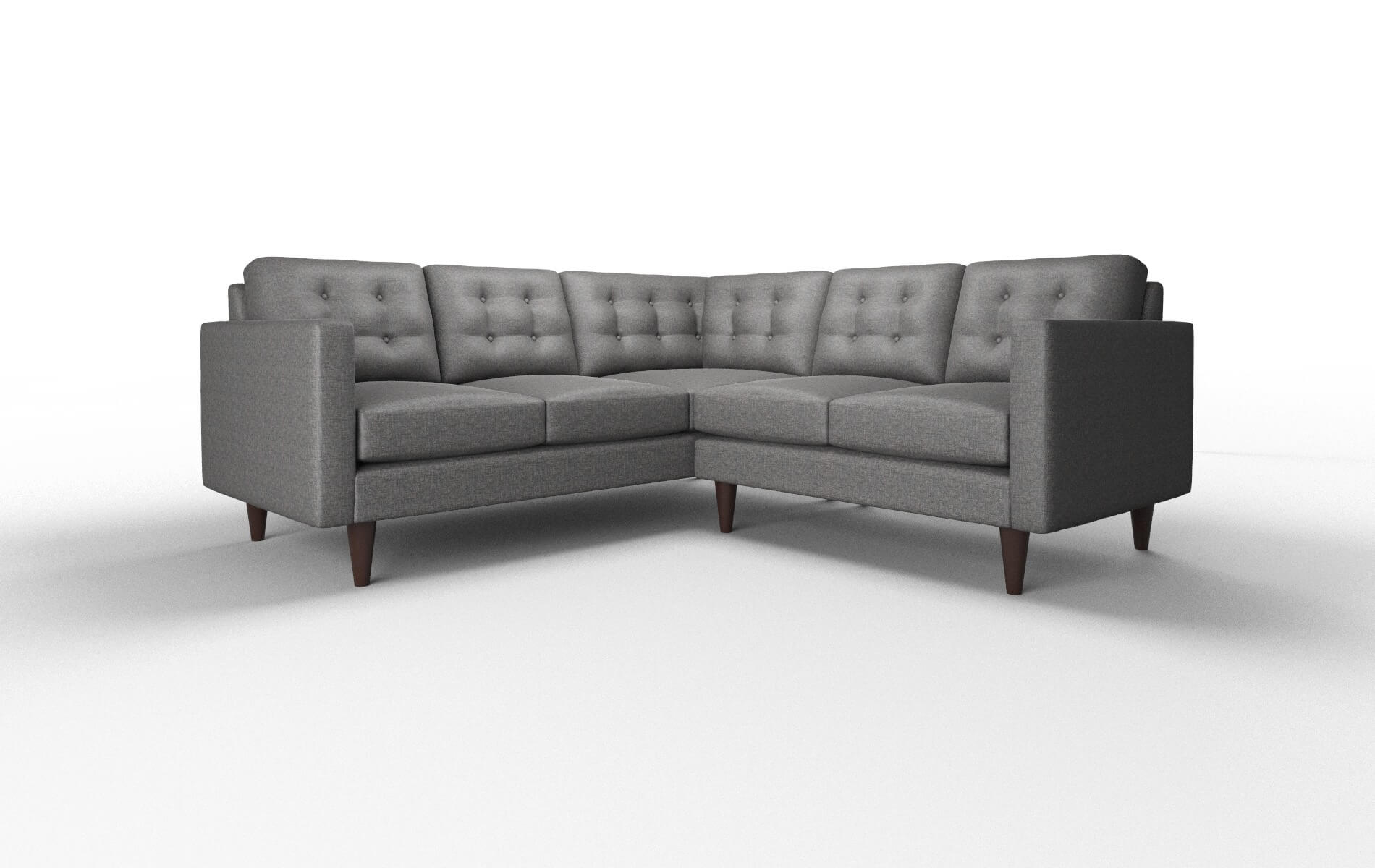 Turin Curious Pacific Sectional espresso legs 1