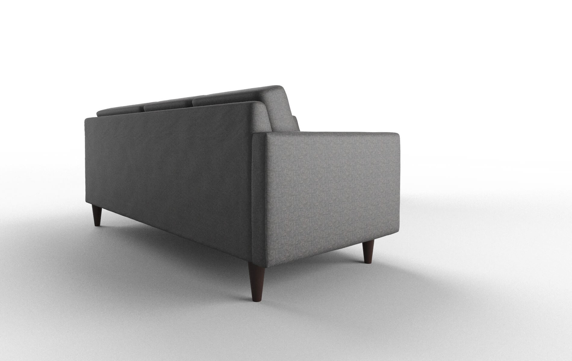 Turin Curious Pacific Sectional espresso legs 3