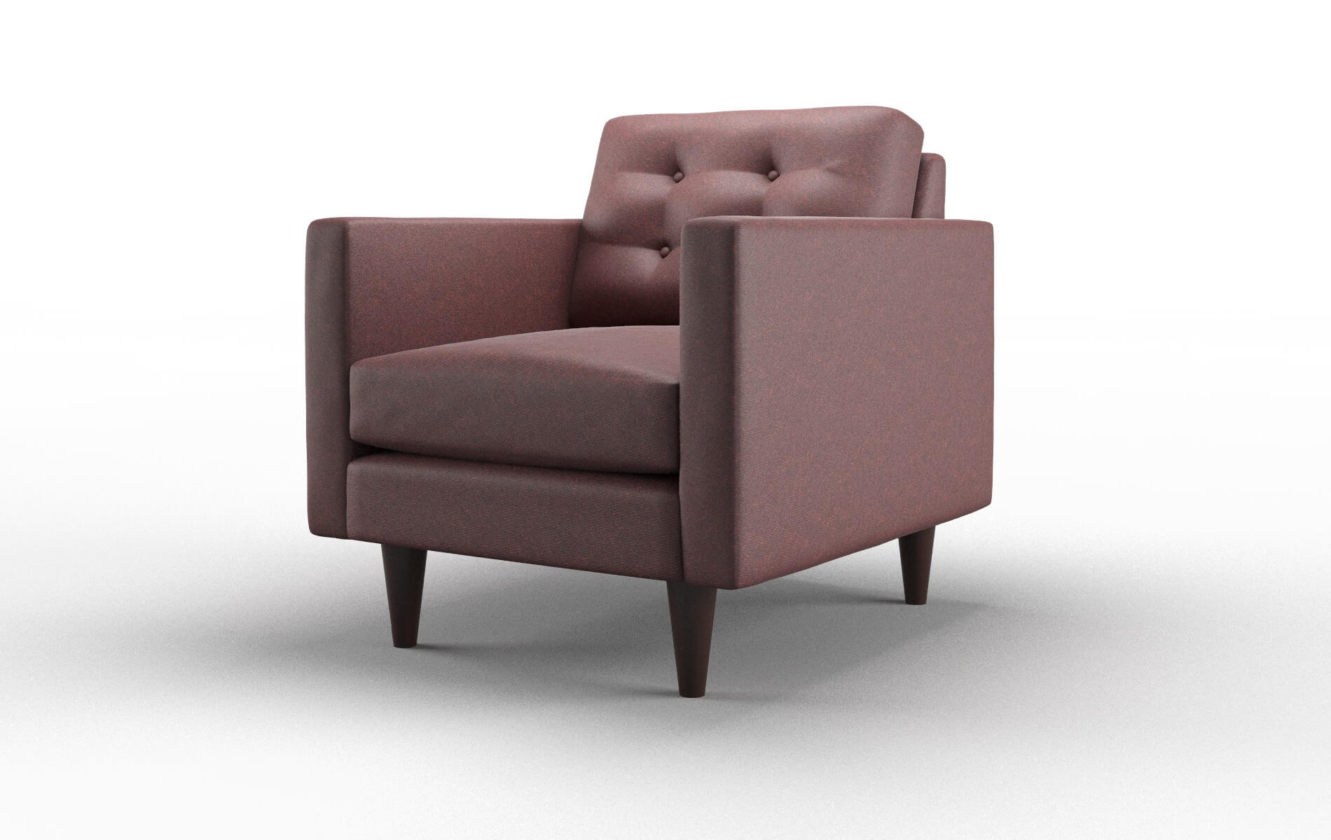 Turin Derby Berry Chair espresso legs 4