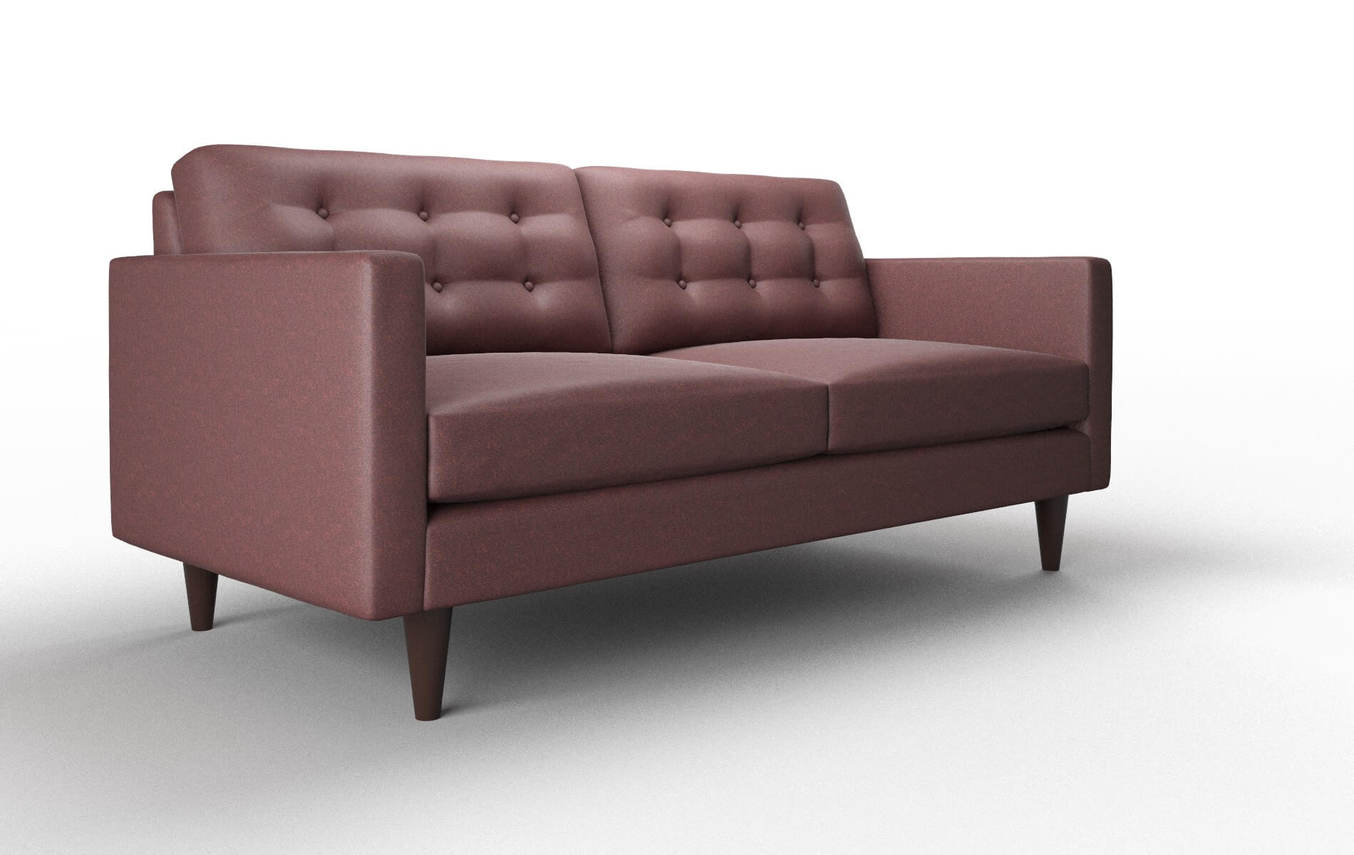 Turin Derby Berry Sofa espresso legs 2