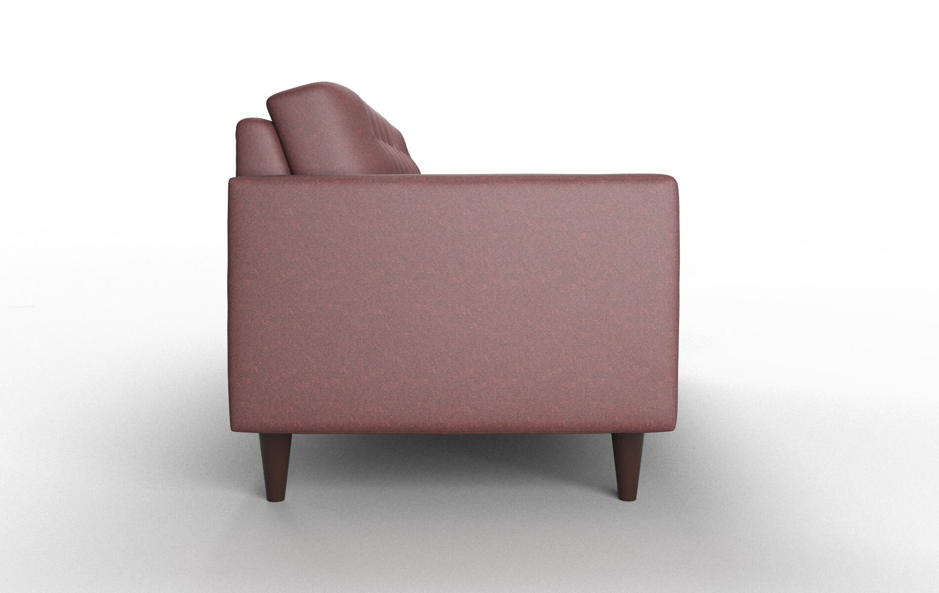 Turin Derby Berry Sofa espresso legs 3