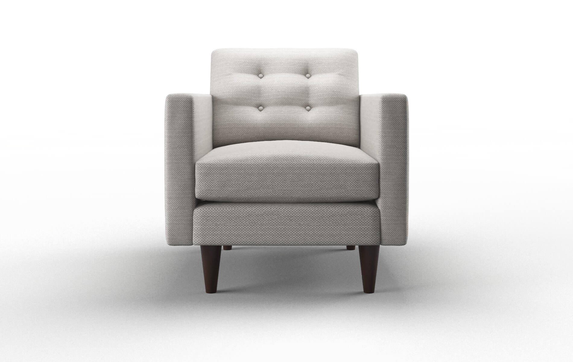 Turin Derby Grey Chair espresso legs 1