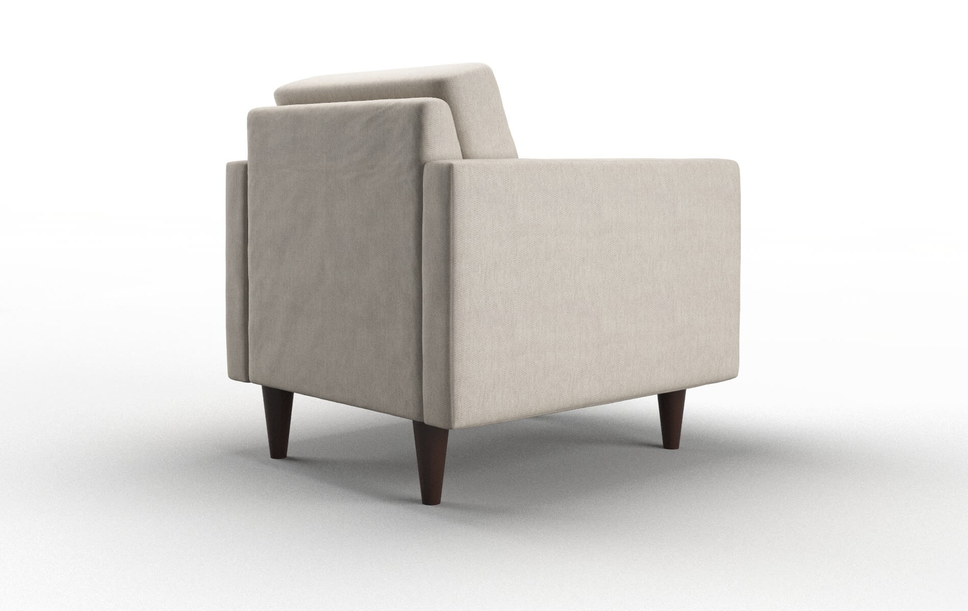 Turin Derby Linen Chair espresso legs 5