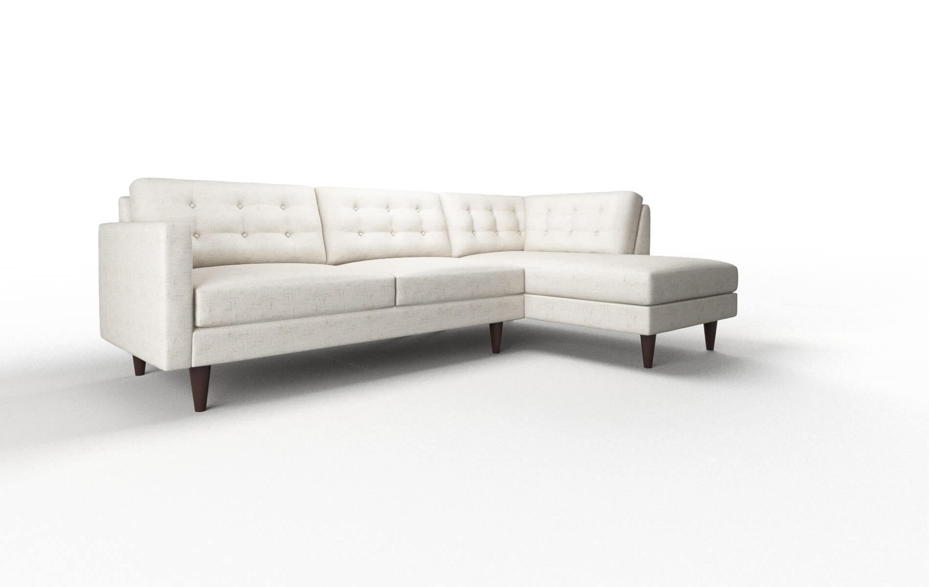 Turin Derby Taupe Panel espresso legs 2