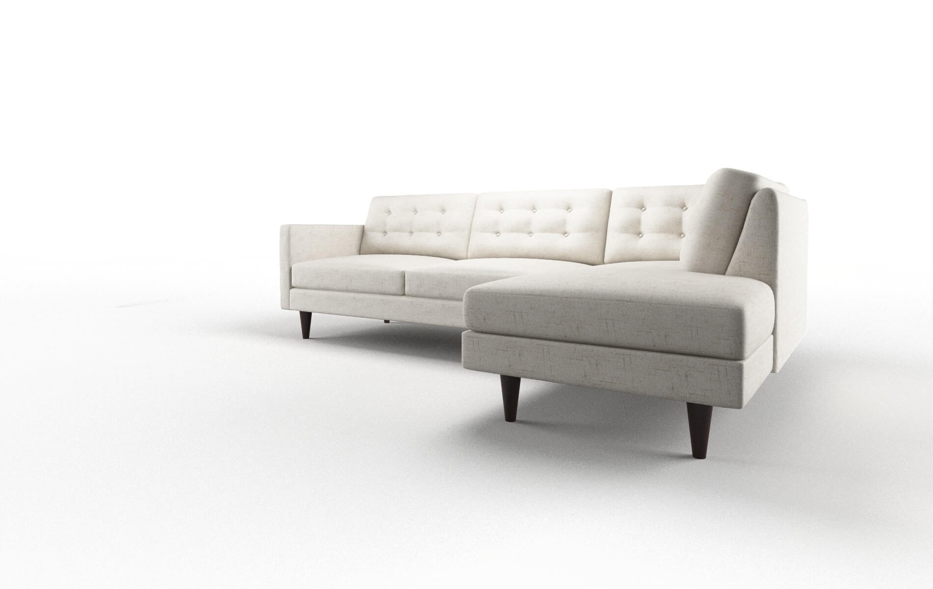 Turin Derby Taupe Panel espresso legs 4