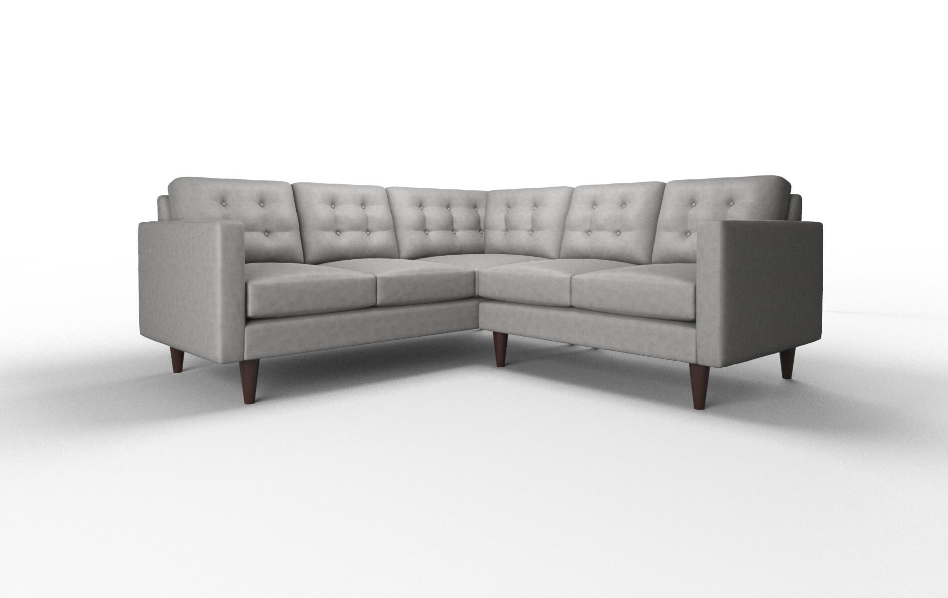 Turin Dream_d Charcoal Sectional espresso legs 1