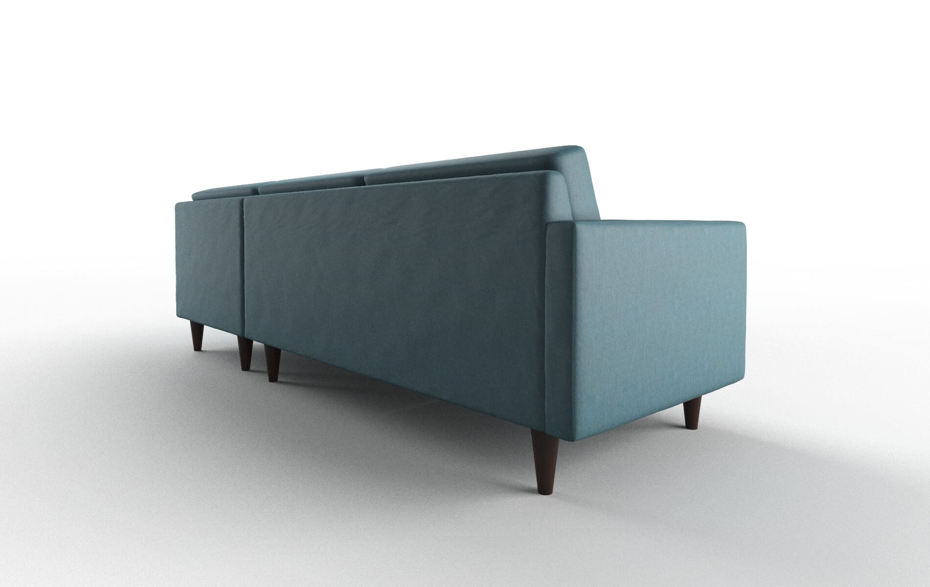 Turin Hepburn Teal Panel espresso legs 5