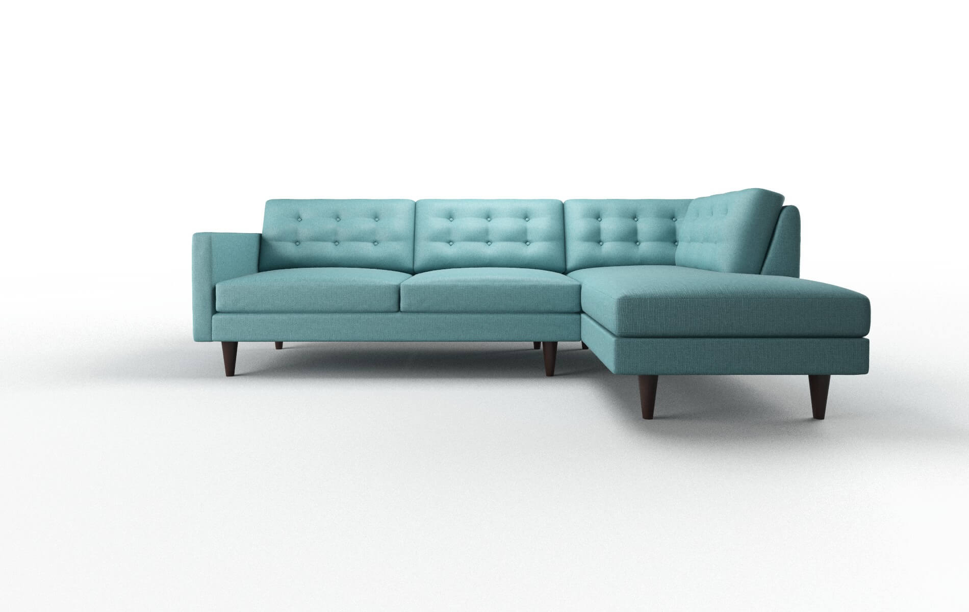 Turin Hepburn_hrp Emerald Panel espresso legs 1