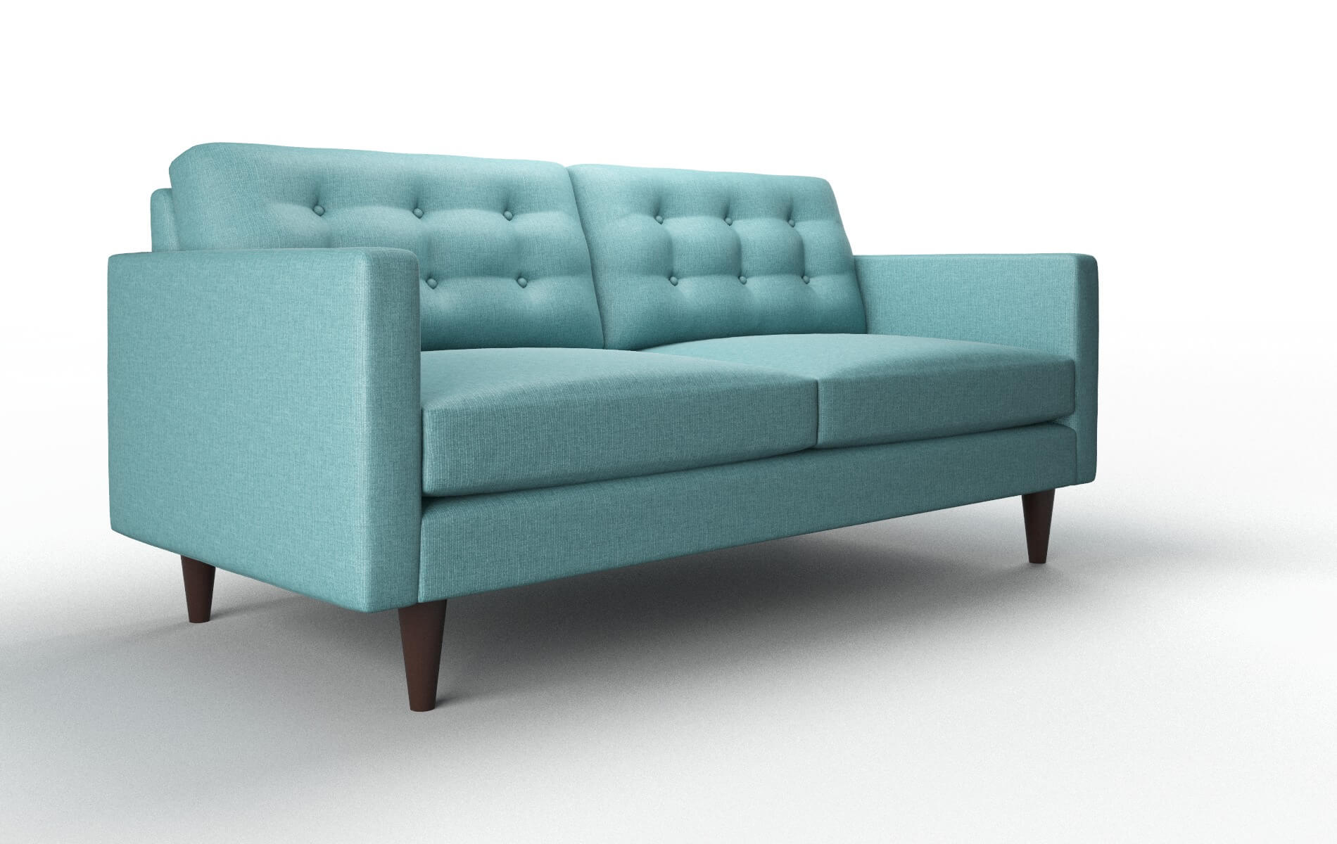 Turin Hepburn_hrp Emerald Sofa espresso legs 2