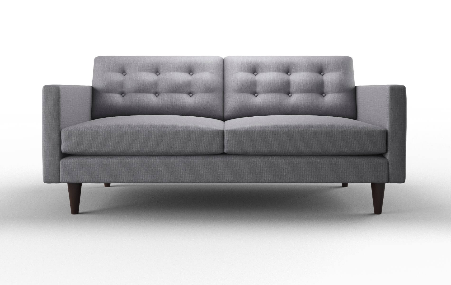 Turin Insight Denim Sofa espresso legs 1