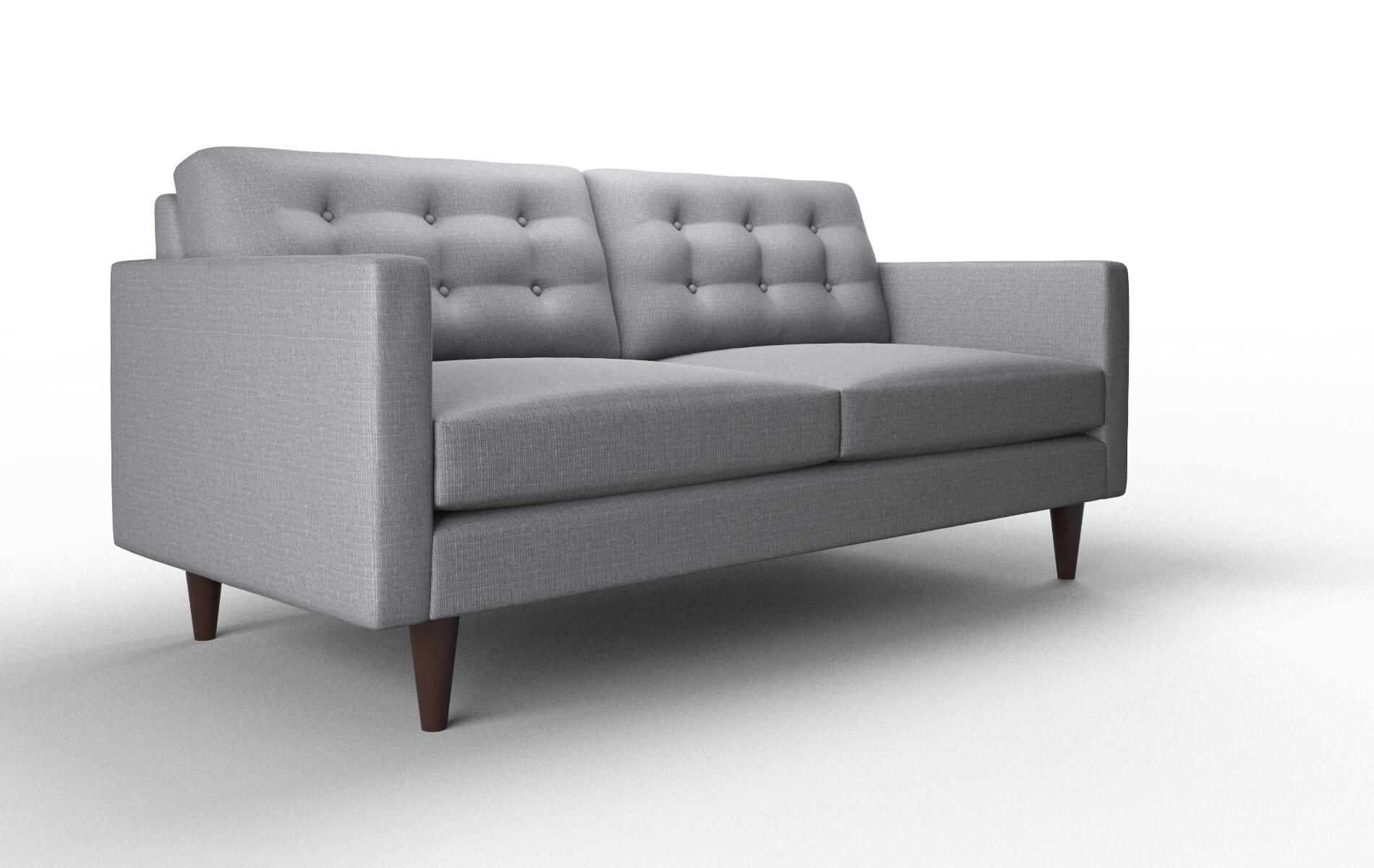 Turin Insight Denim Sofa espresso legs 2