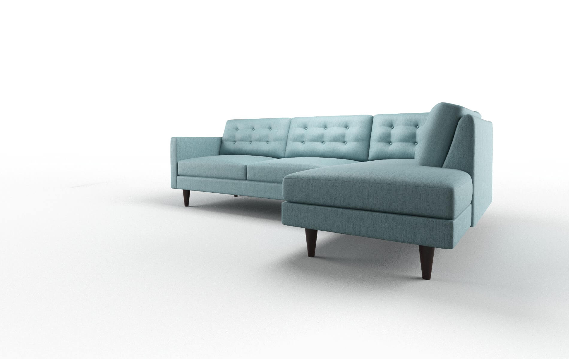 Turin Insight Peacock Panel espresso legs 4