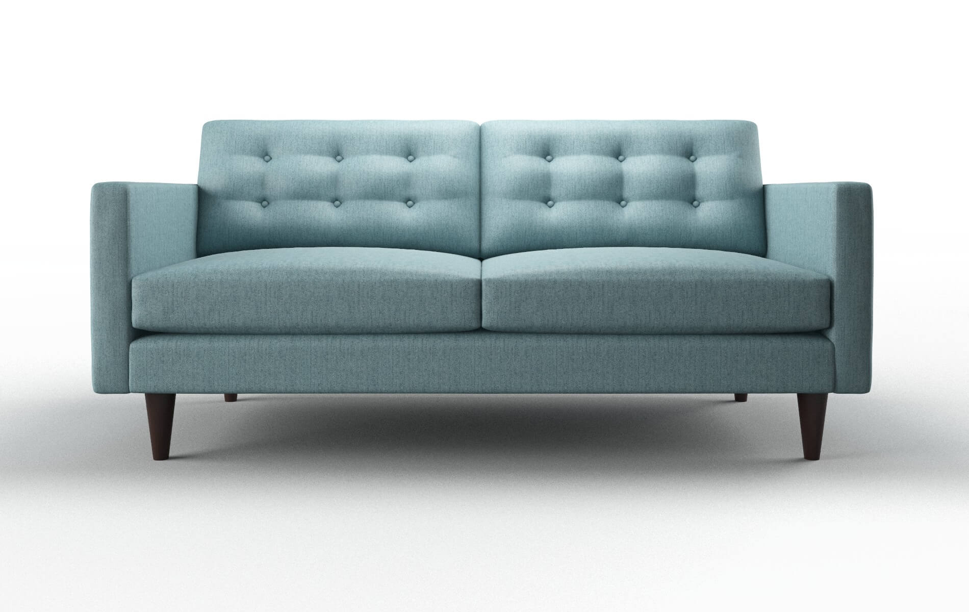 Turin Insight Peacock Sofa espresso legs 1